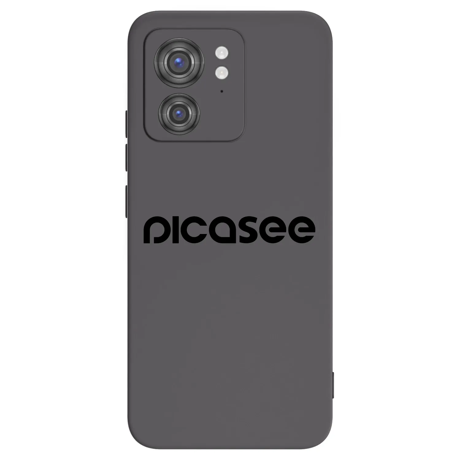 Picasee silikonski črni ovitek za Motorola Edge 40 - Picasee - new logo - black