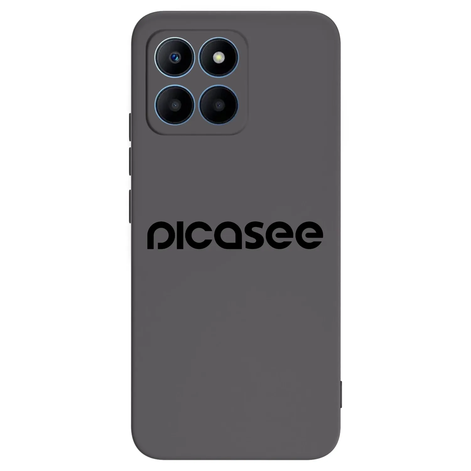 Picasee silikonski črni ovitek za Honor 70 Lite - Picasee - new logo - black