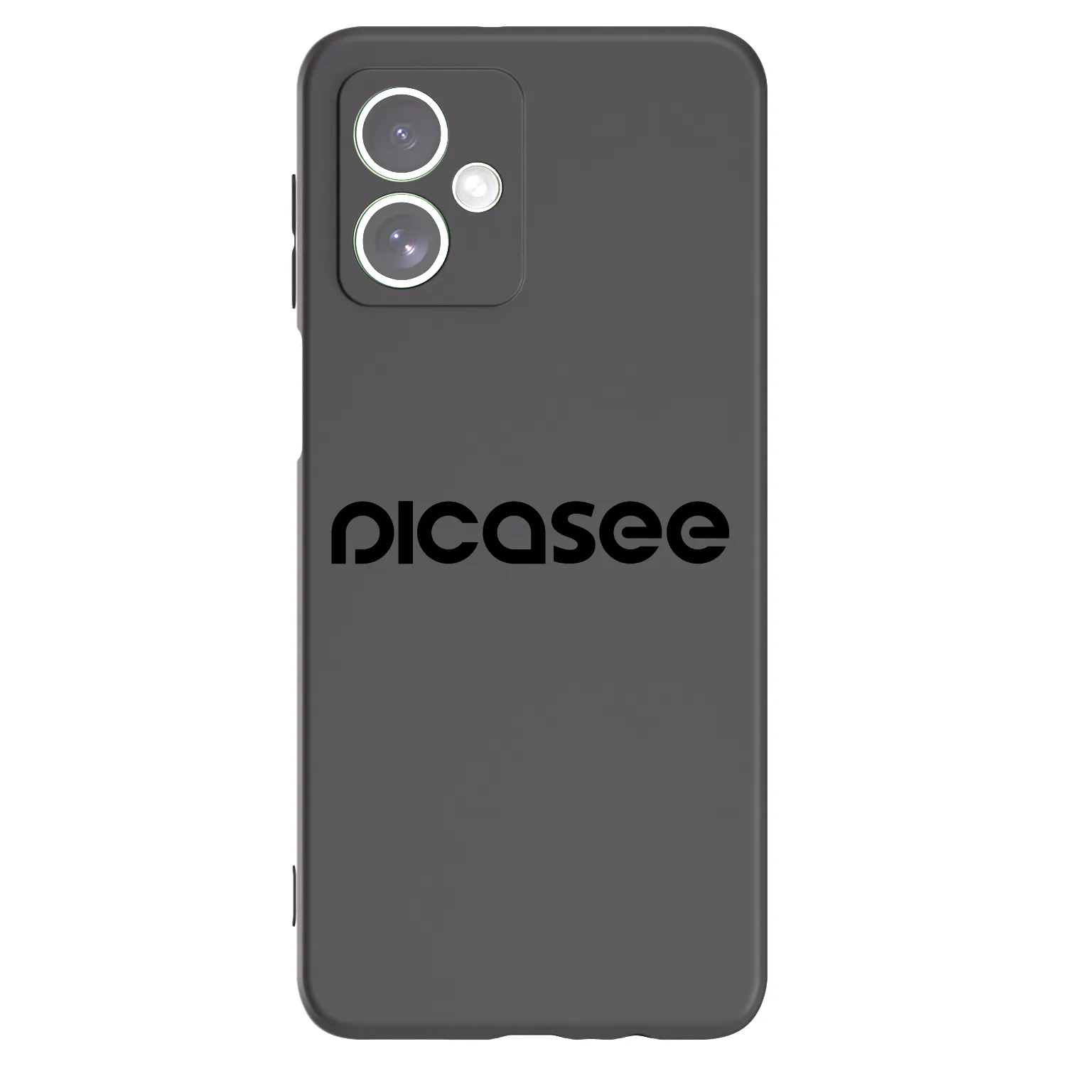 Picasee silikonski črni ovitek za Motorola Moto G54 5G - Picasee - new logo - black