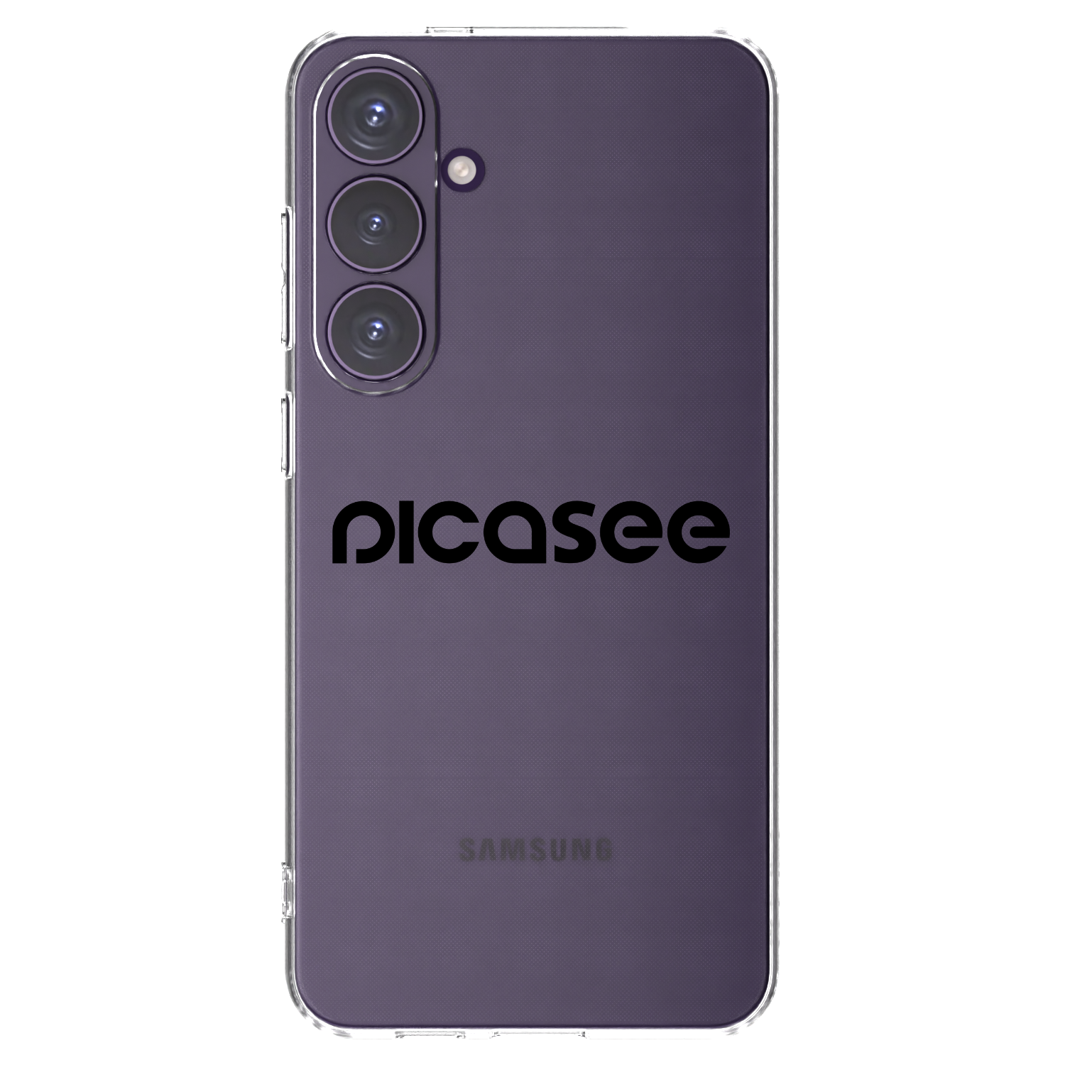 Picasee silikonski prozorni ovitek za Samsung Galaxy S24+ S926B 5G - Picasee - new logo - black