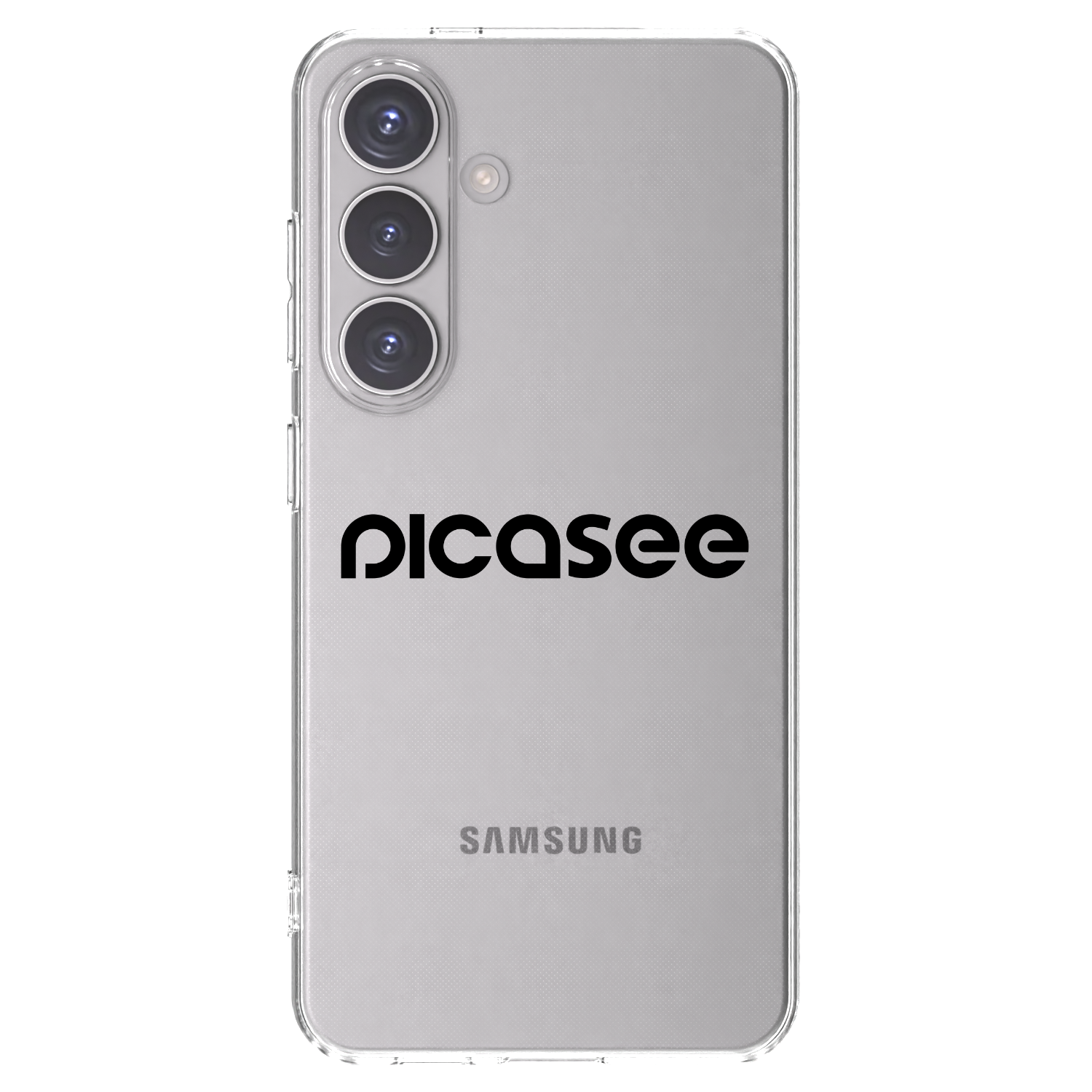 Picasee silikonski prozorni ovitek za Samsung Galaxy S24 S921B 5G - Picasee - new logo - black