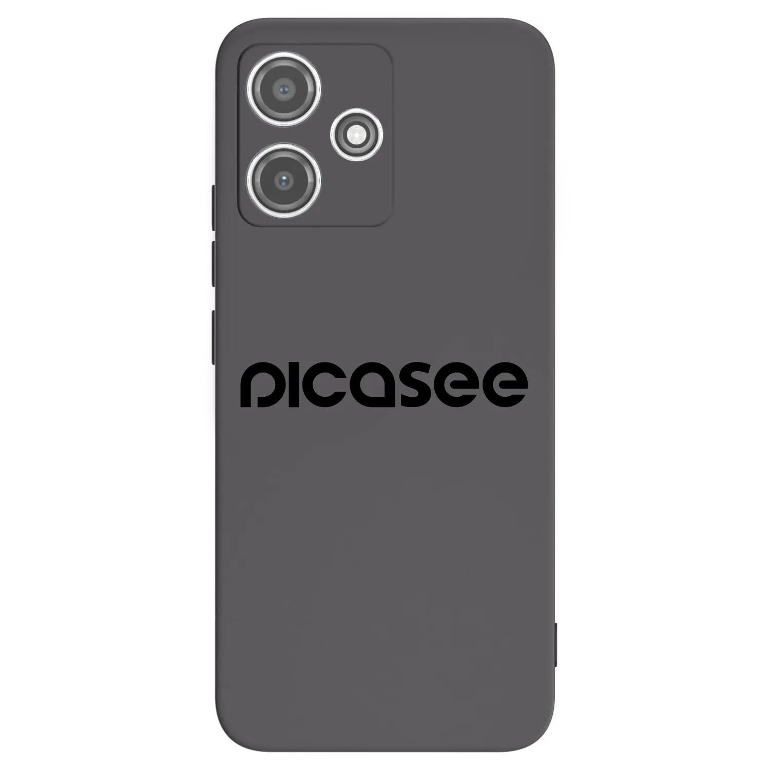 Picasee silikonski črni ovitek za Xiaomi Redmi 12 5G - Picasee - new logo - black