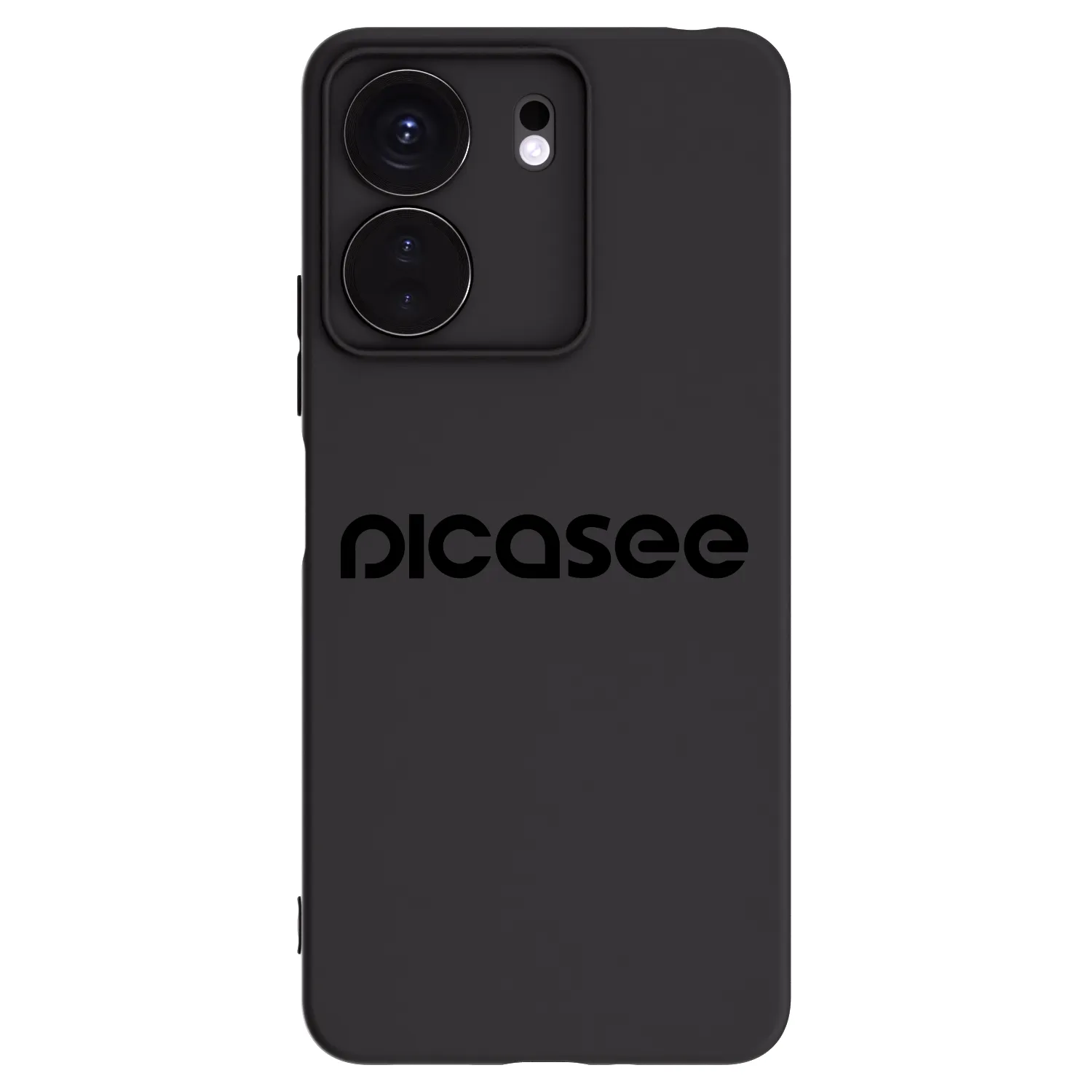 Picasee silikonski črni ovitek za Xiaomi Redmi 13C 4G - Picasee - new logo - black