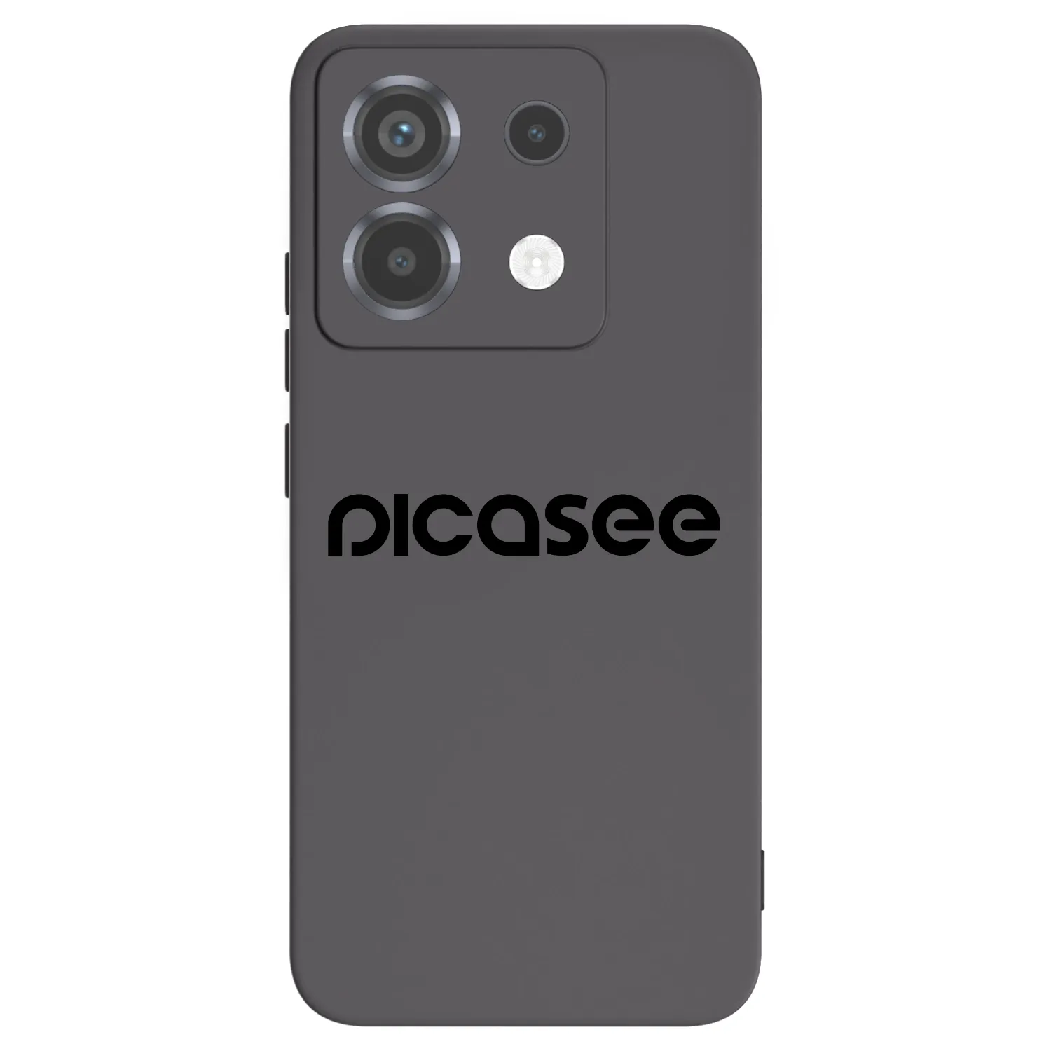 Picasee silikonski črni ovitek za Xiaomi Poco X6 - Picasee - new logo - black
