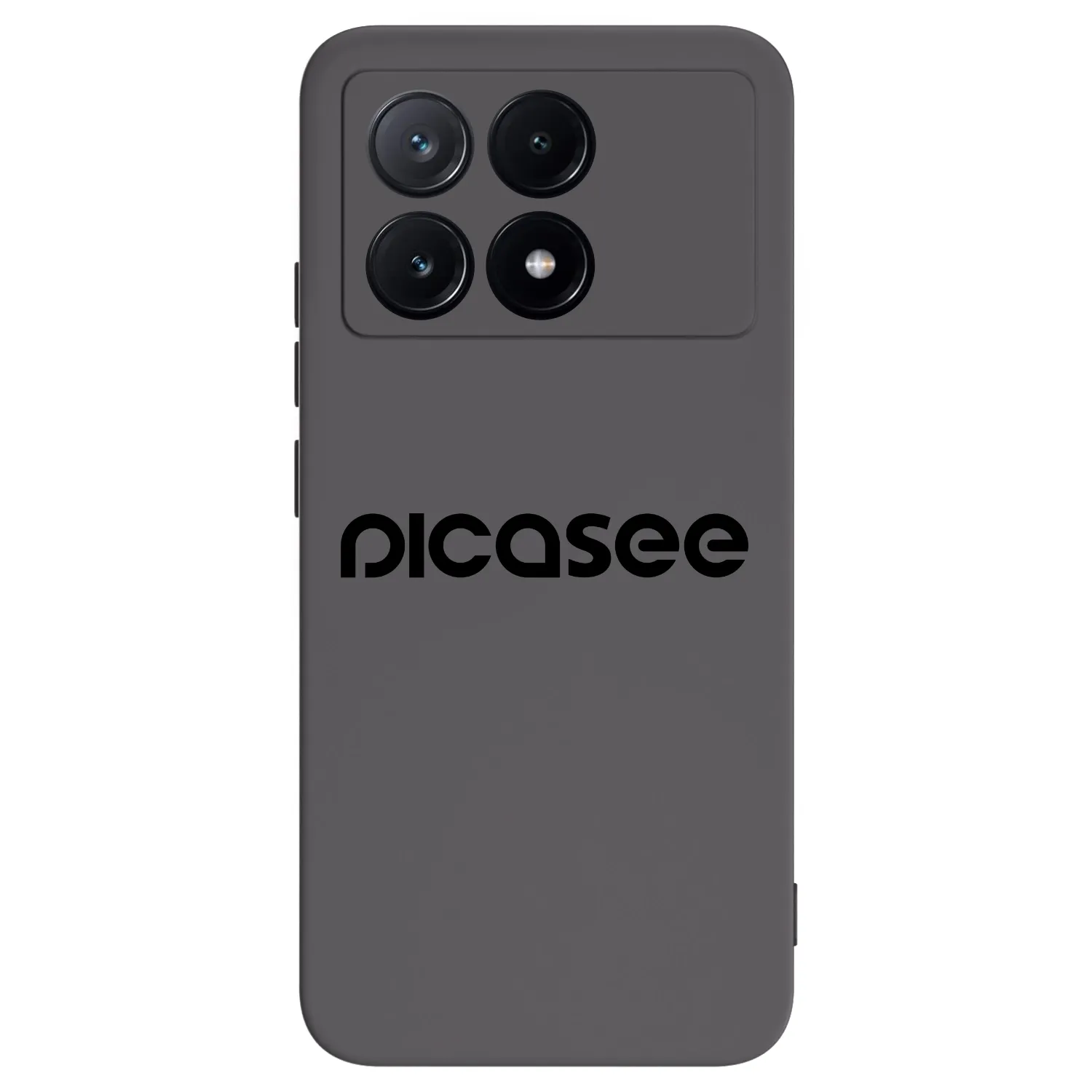 Picasee silikonski črni ovitek za Xiaomi Poco X6 Pro - Picasee - new logo - black