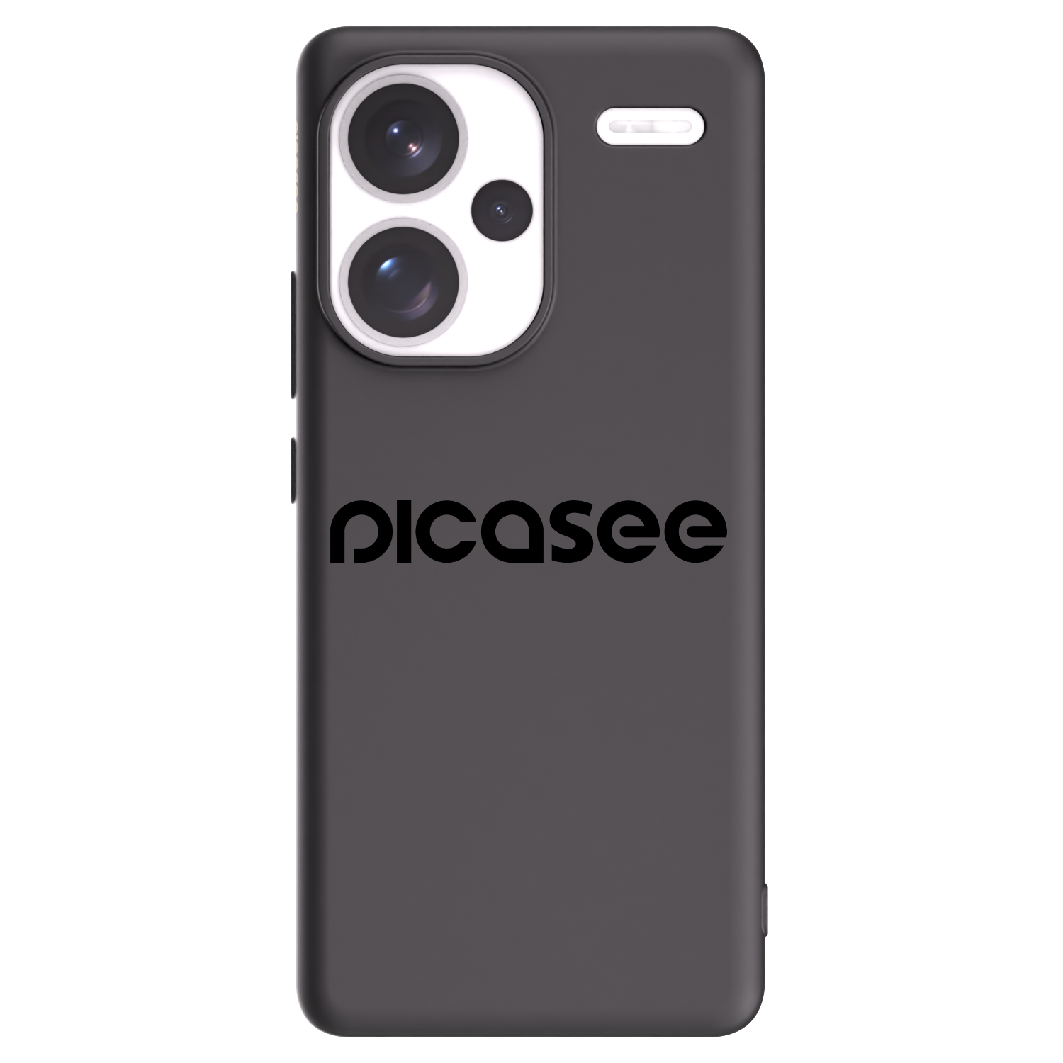 Picasee silikonski črni ovitek za Xiaomi Redmi Note 13 Pro+ 5G - Picasee - new logo - black