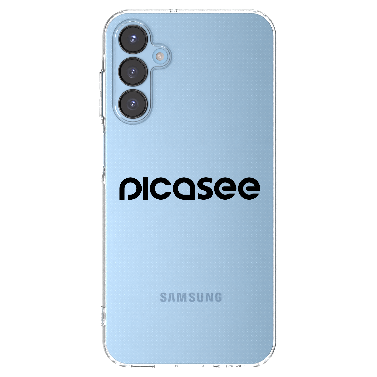 Picasee silikonski prozorni ovitek za Samsung Galaxy A15 A156B 5G - Picasee - new logo - black