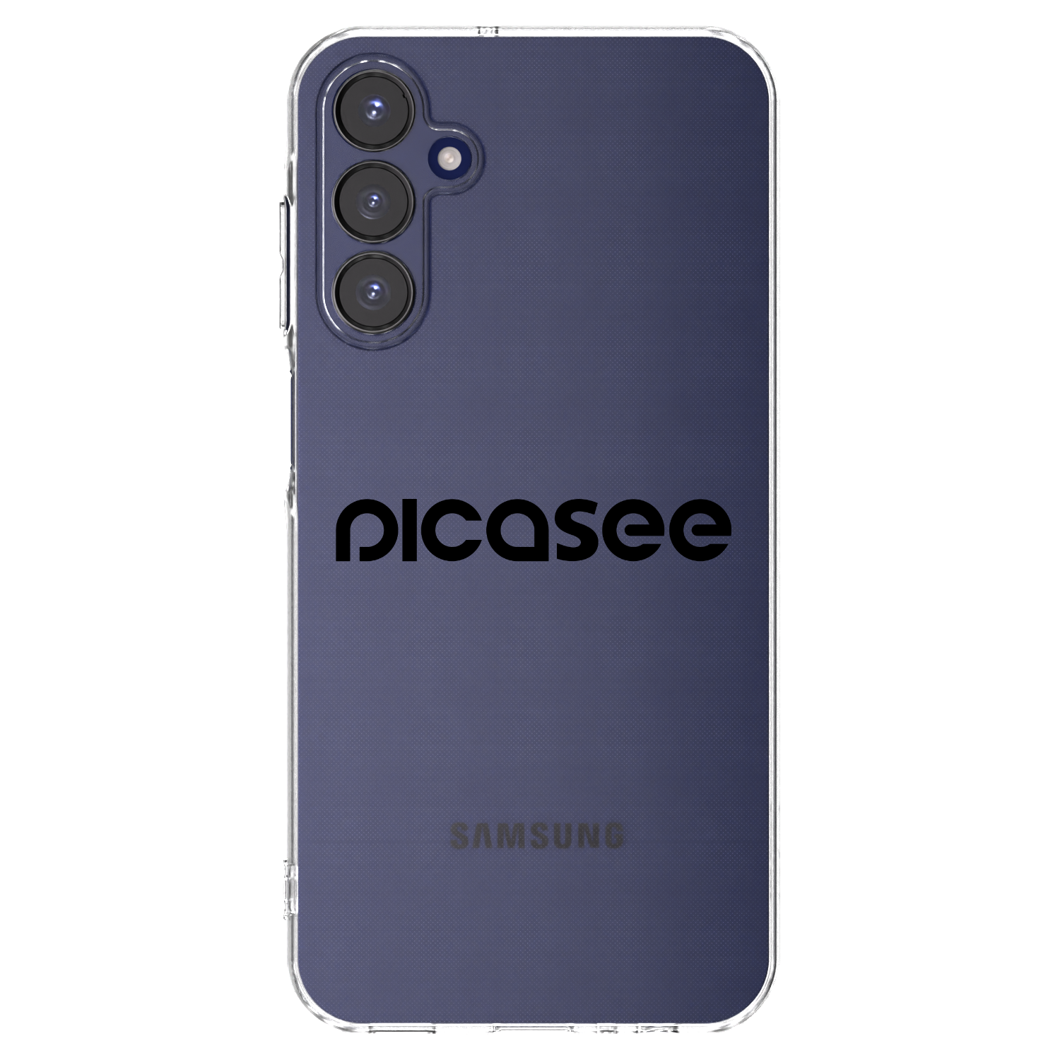 Picasee silikonski prozorni ovitek za Samsung Galaxy A15 A155F 4G - Picasee - new logo - black