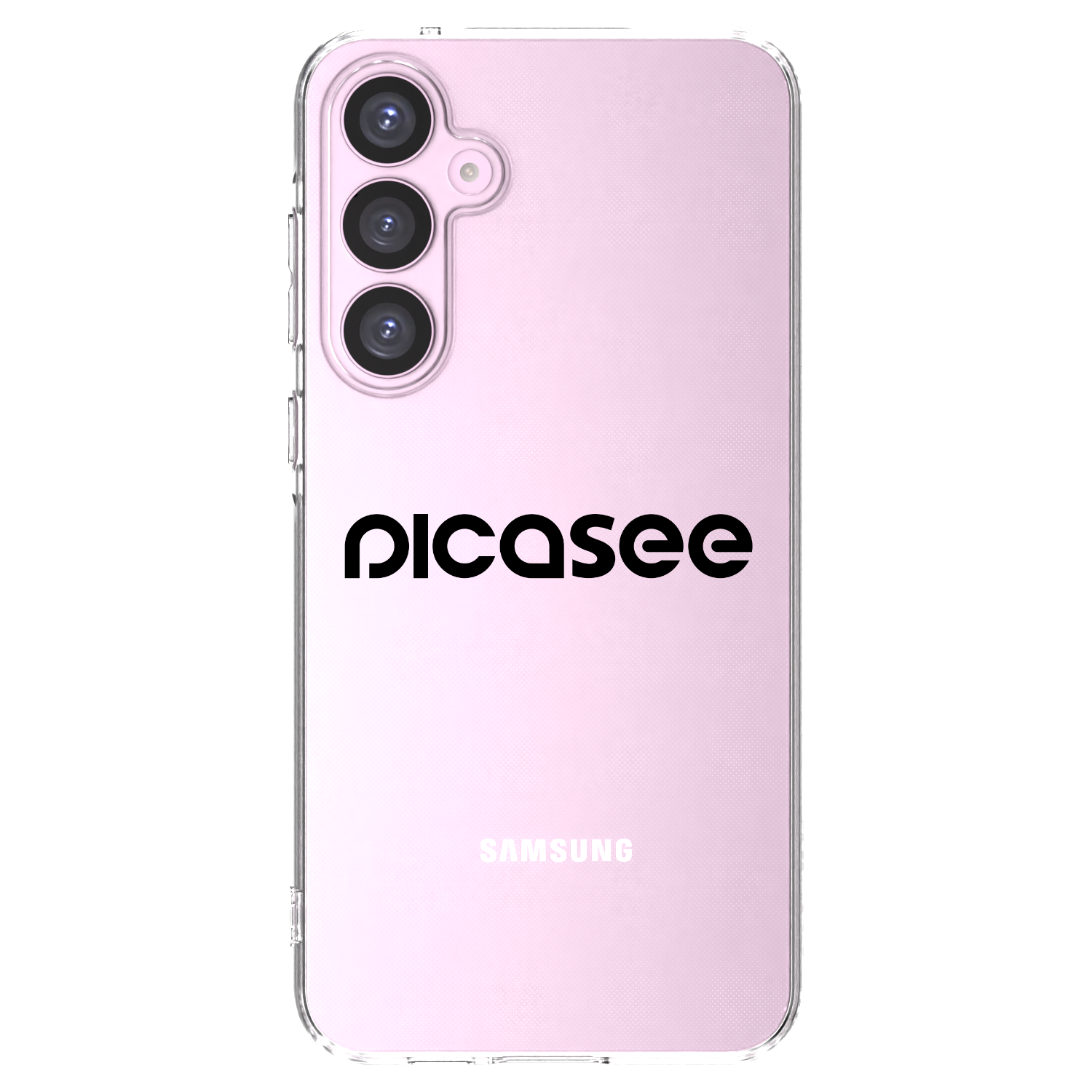 Picasee silikonski prozorni ovitek za Samsung Galaxy A55 5G A556B - Picasee - new logo - black