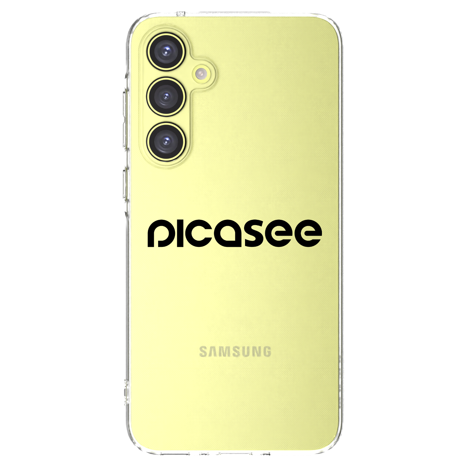 Picasee silikonski prozorni ovitek za Samsung Galaxy A35 5G A356B - Picasee - new logo - black
