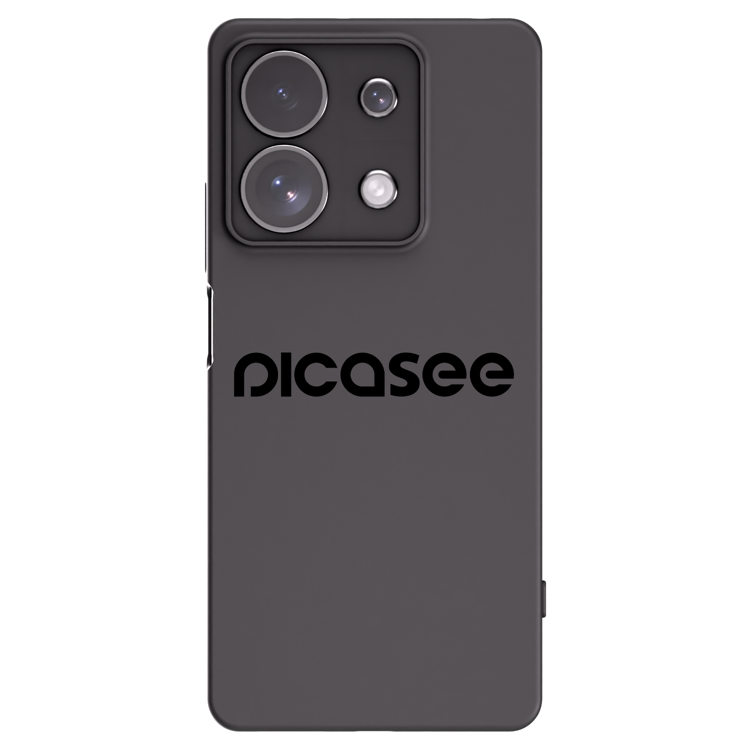 Picasee silikonski črni ovitek za Xiaomi Redmi Note 13 Pro 4G - Picasee - new logo - black