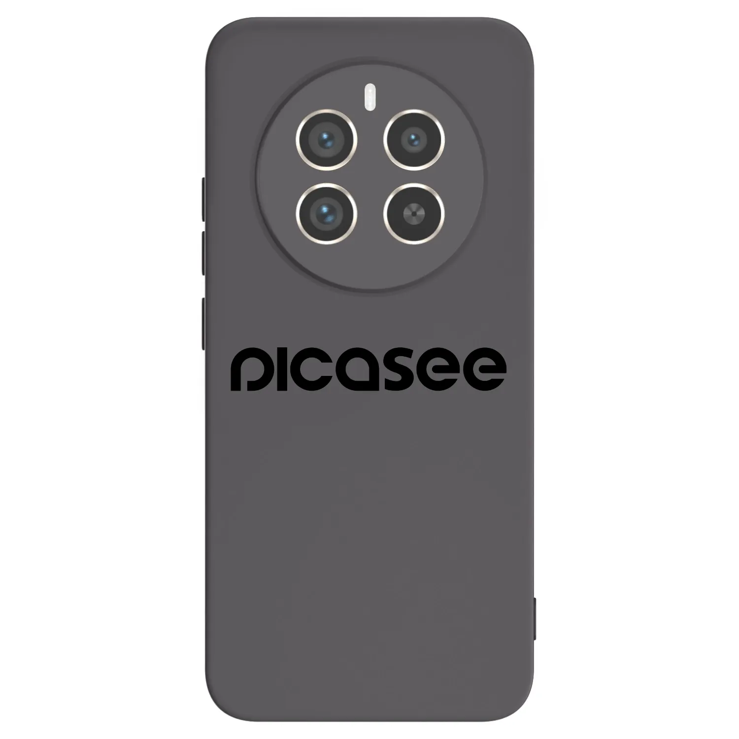 Picasee silikonski črni ovitek za Realme 12 Pro 5G - Picasee - new logo - black