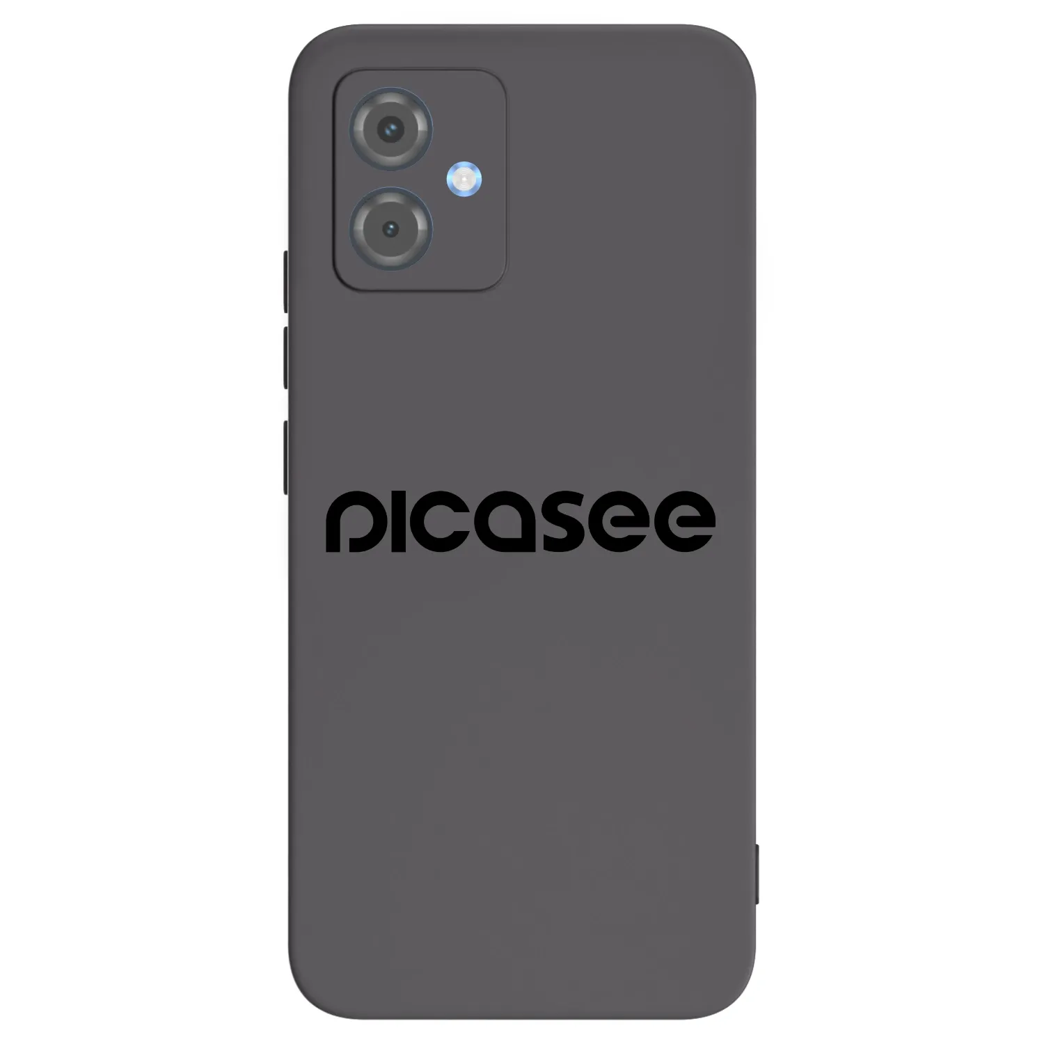 Picasee silikonski črni ovitek za Motorola Moto G14 - Picasee - new logo - black
