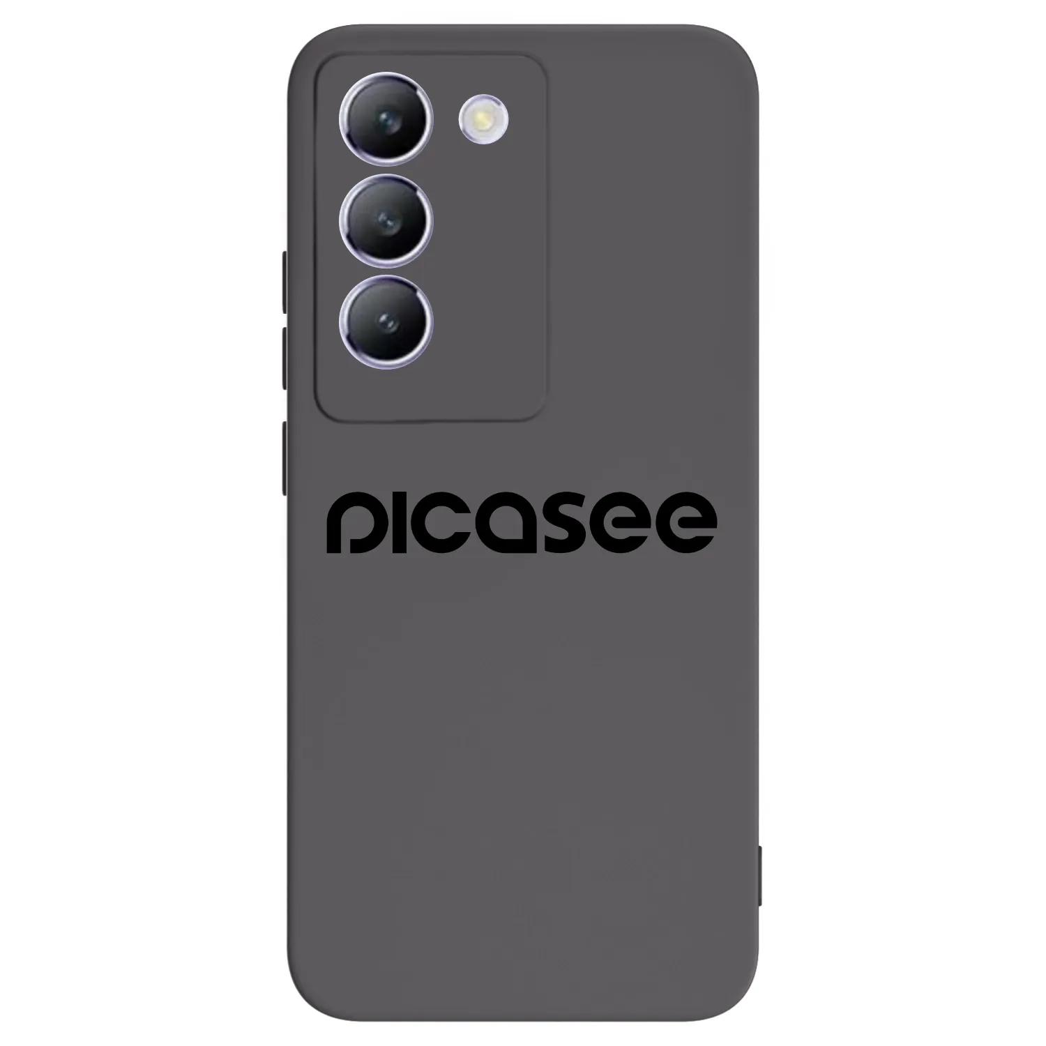 Picasee silikonski črni ovitek za Vivo V40 SE 5G - Picasee - new logo - black