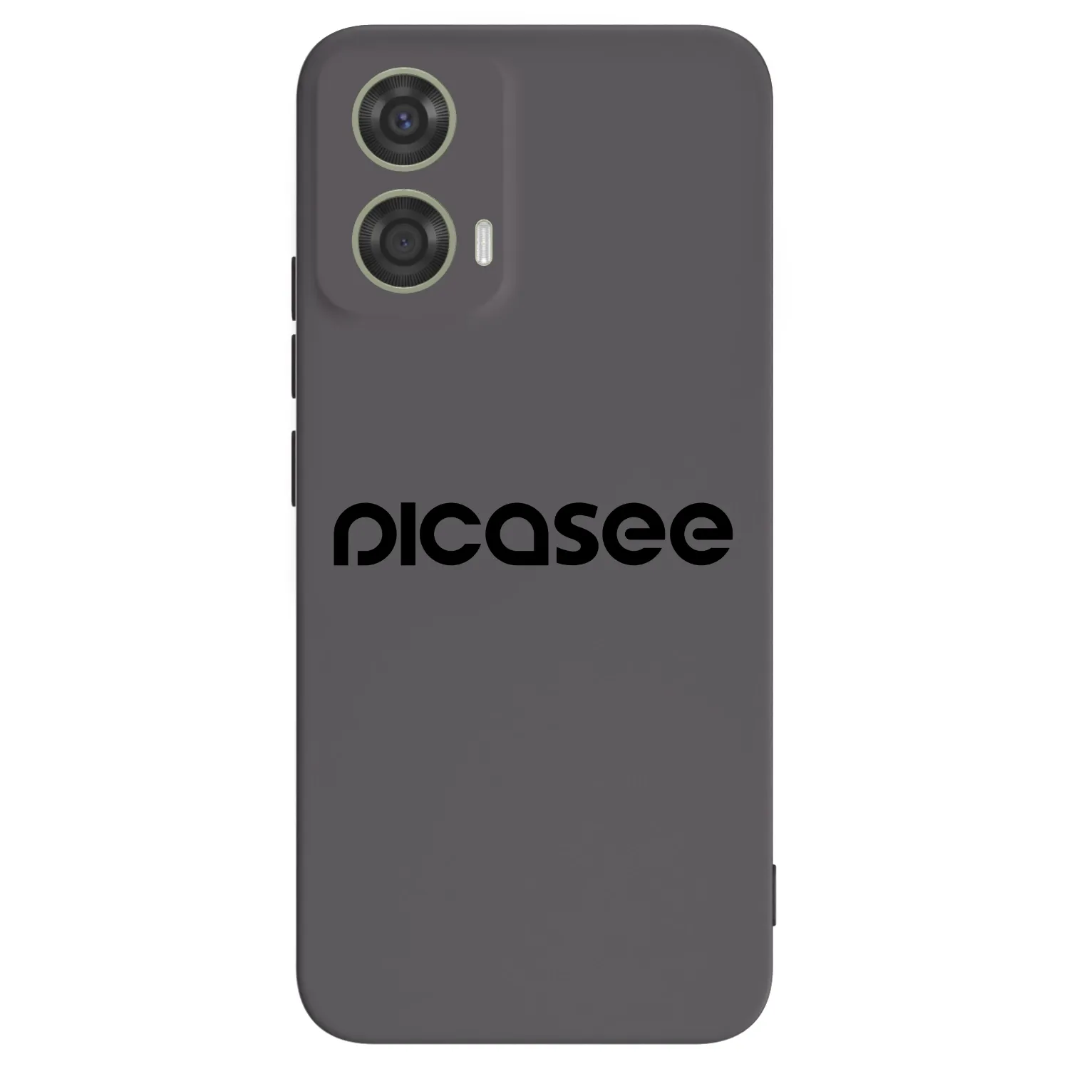 Picasee silikonski črni ovitek za Motorola Moto G24 - Picasee - new logo - black