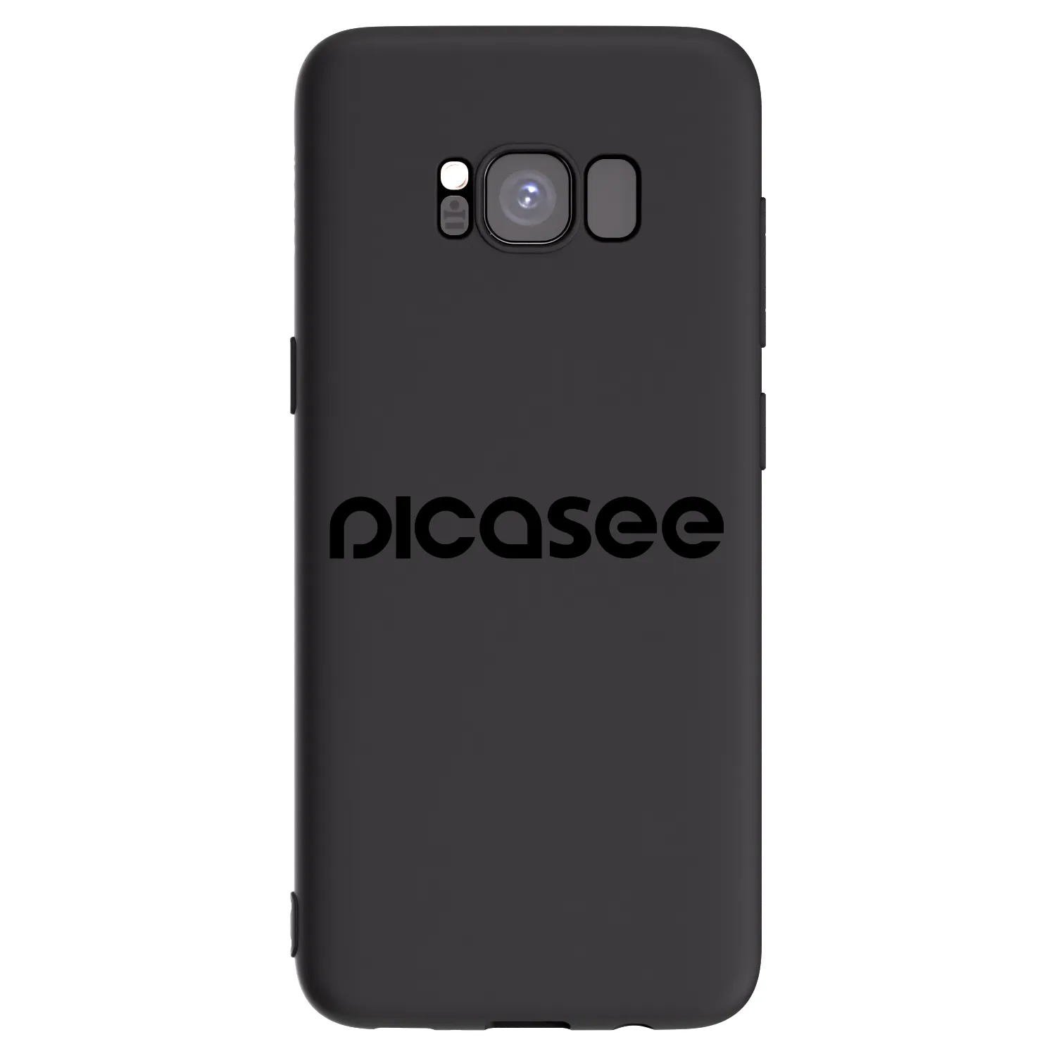 Picasee silikonski črni ovitek za Samsung Galaxy S8 G950F - Picasee - new logo - black