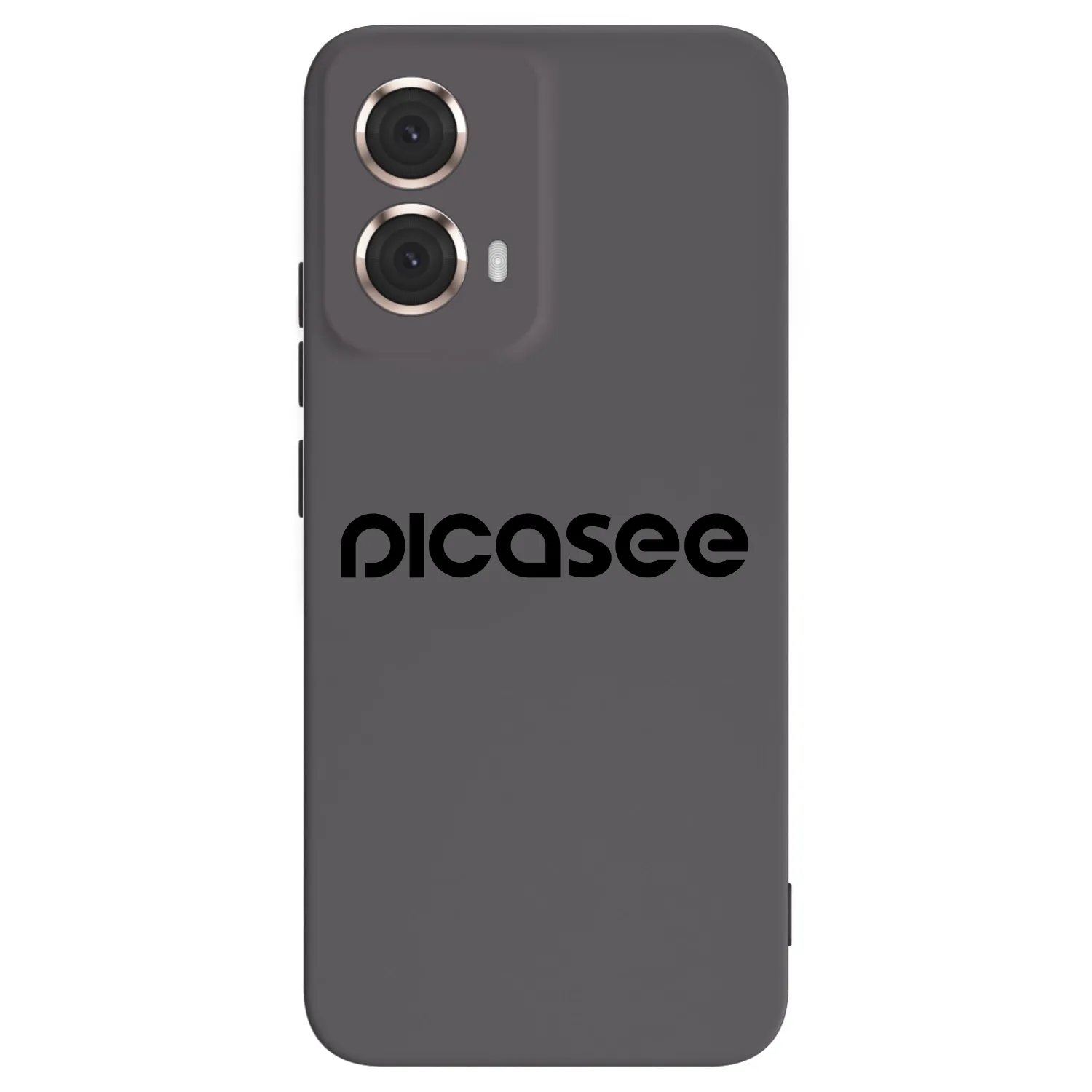Picasee silikonski črni ovitek za Motorola Moto G85 - Picasee - new logo - black