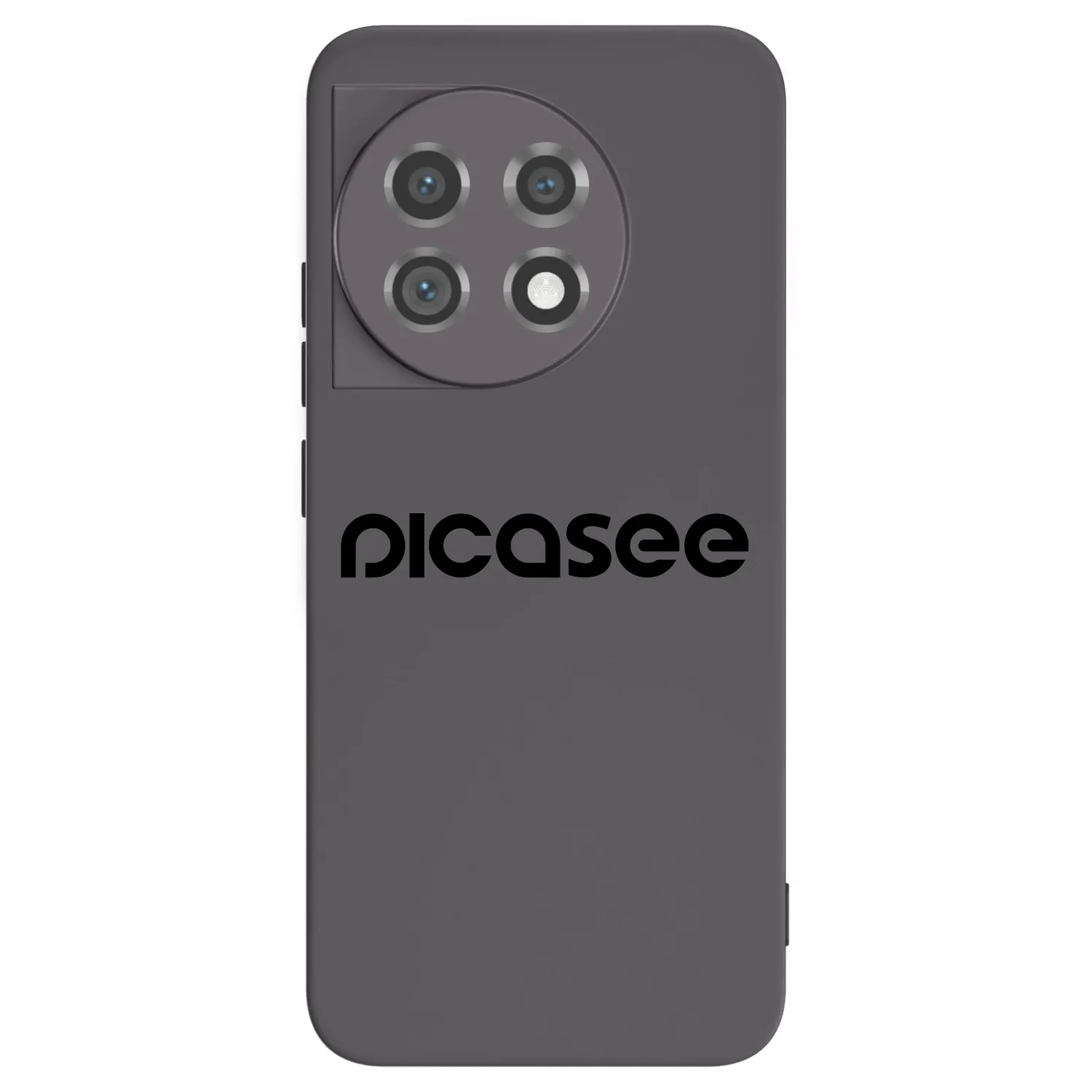 Picasee silikonski črni ovitek za OnePlus 11 5G - Picasee - new logo - black