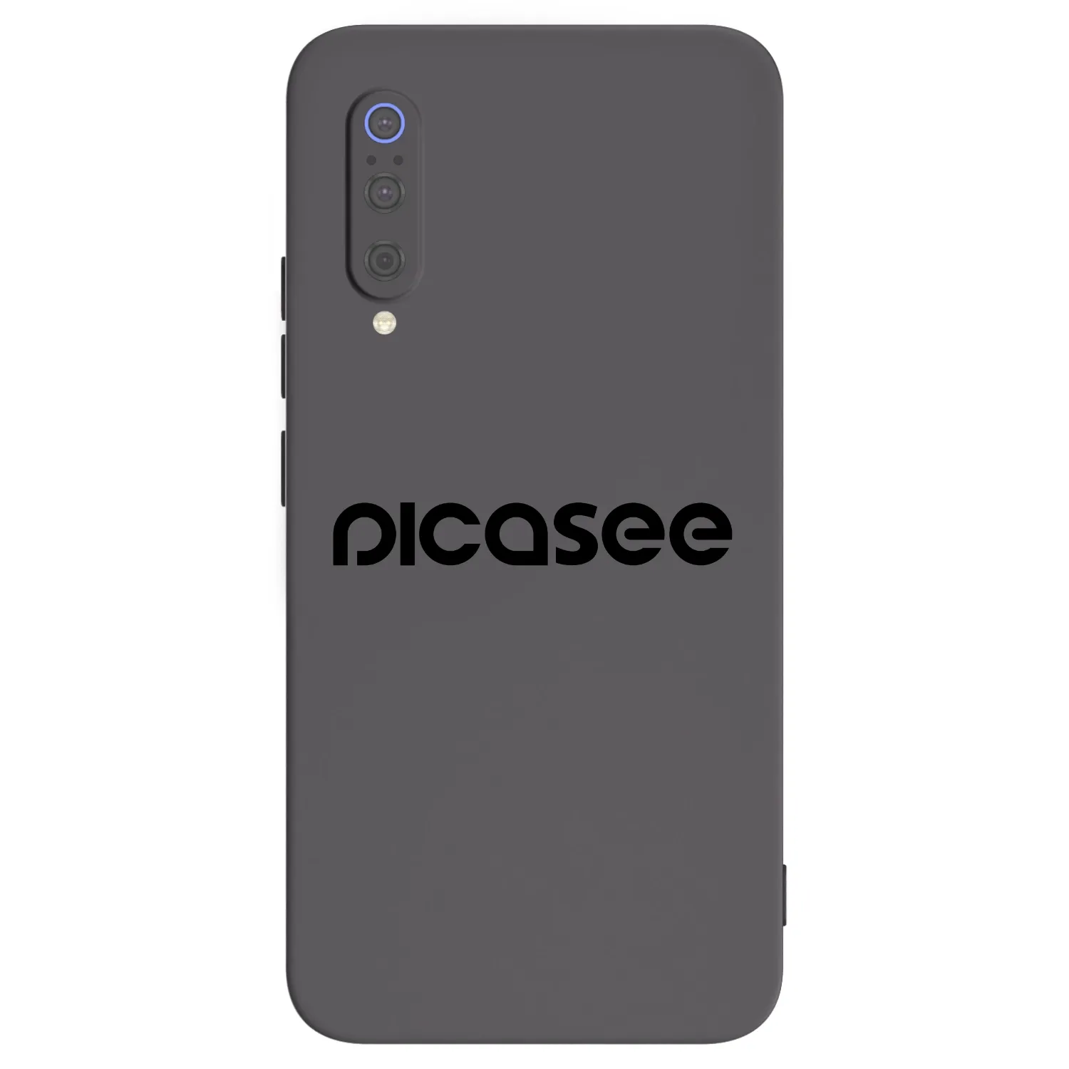 Picasee silikonski črni ovitek za Xiaomi Mi 9 - Picasee - new logo - black