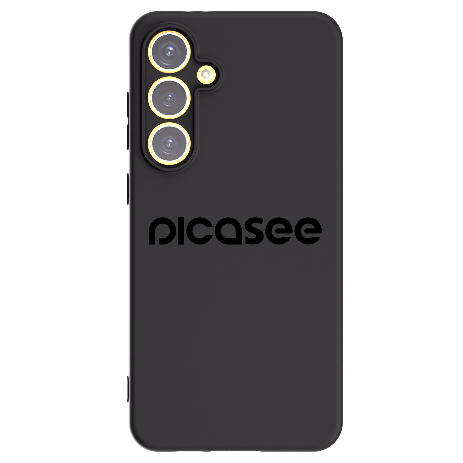 Picasee silikonski črni ovitek za Samsung Galaxy S24 FE S721B - Picasee - new logo - black