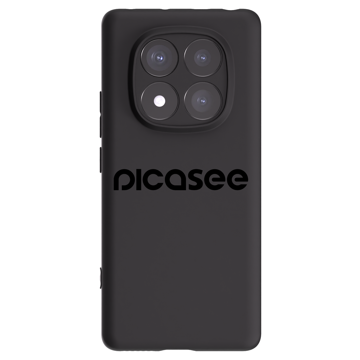 Picasee silikonski črni ovitek za Xiaomi Redmi Note 14 Pro 5G - Picasee - new logo - black