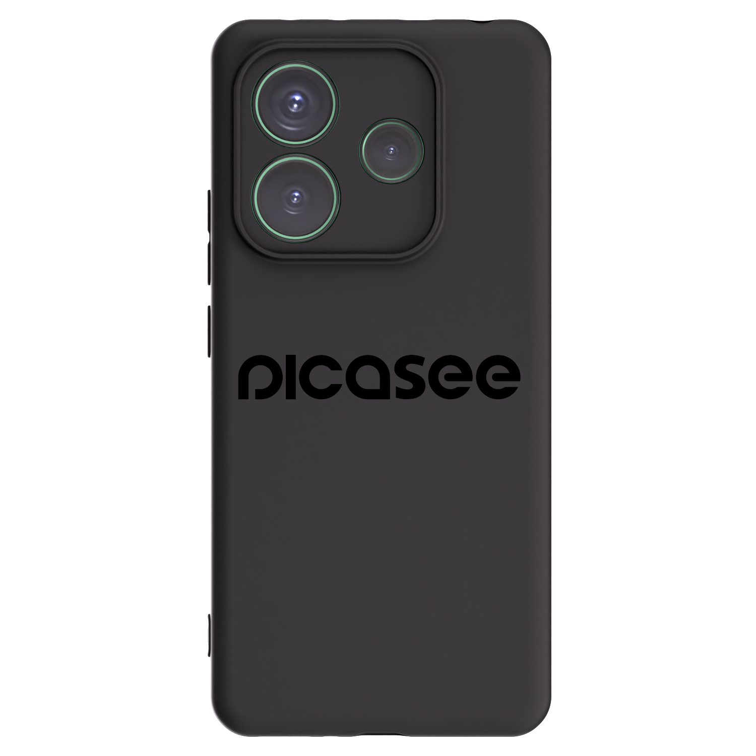Picasee silikonski črni ovitek za Xiaomi Redmi Note 14 5G - Picasee - new logo - black