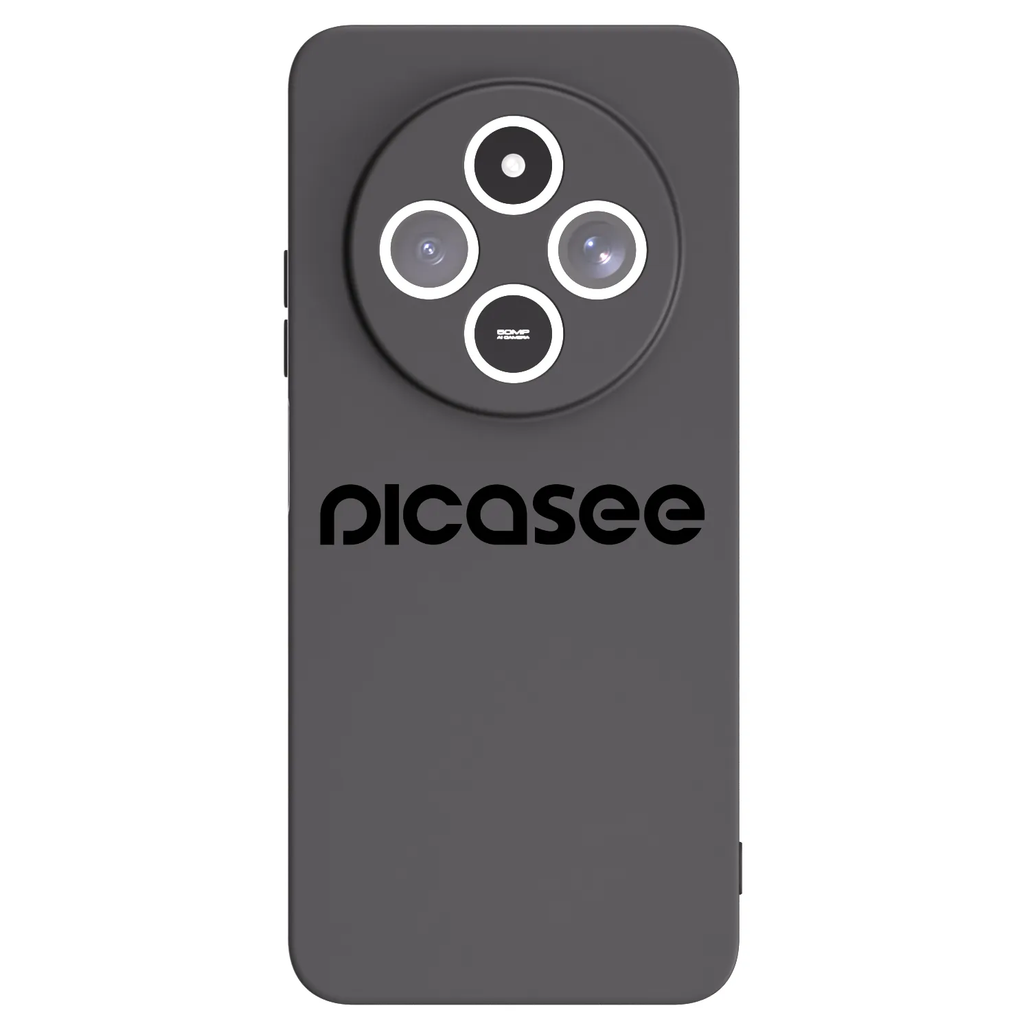 Picasee silikonski črni ovitek za Xiaomi Redmi 14C - Picasee - new logo - black