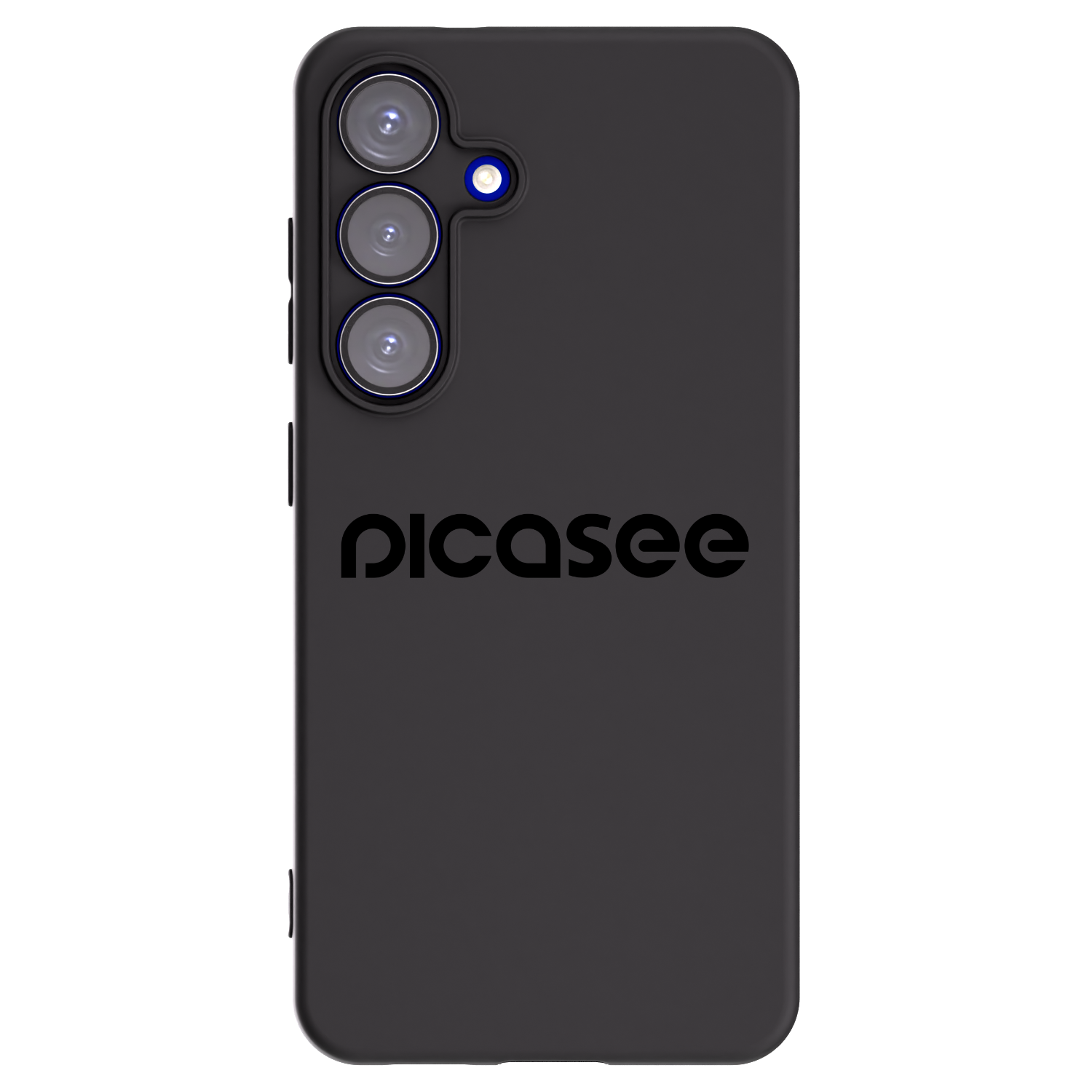 Picasee silikonski črni ovitek za Samsung Galaxy S25 5G - Picasee - new logo - black