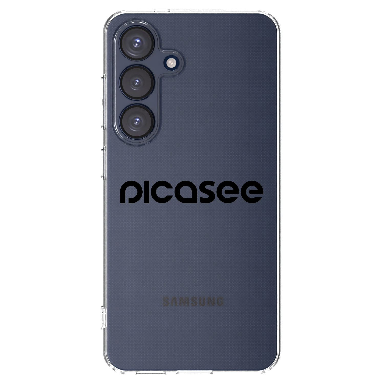 Picasee silikonski prozorni ovitek za Samsung Galaxy S25 5G - Picasee - new logo - black