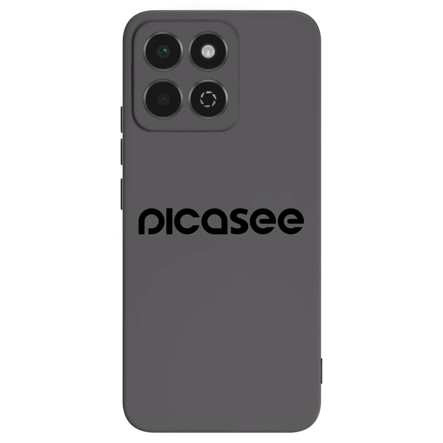 Picasee silikonski črni ovitek za Honor 200 Smart 5G - Picasee - new logo - black