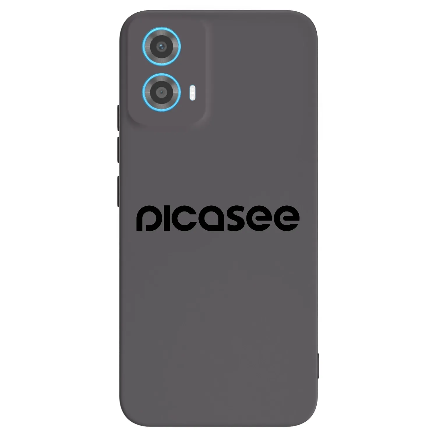 Picasee silikonski črni ovitek za Motorola Moto G34 5G - Picasee - new logo - black