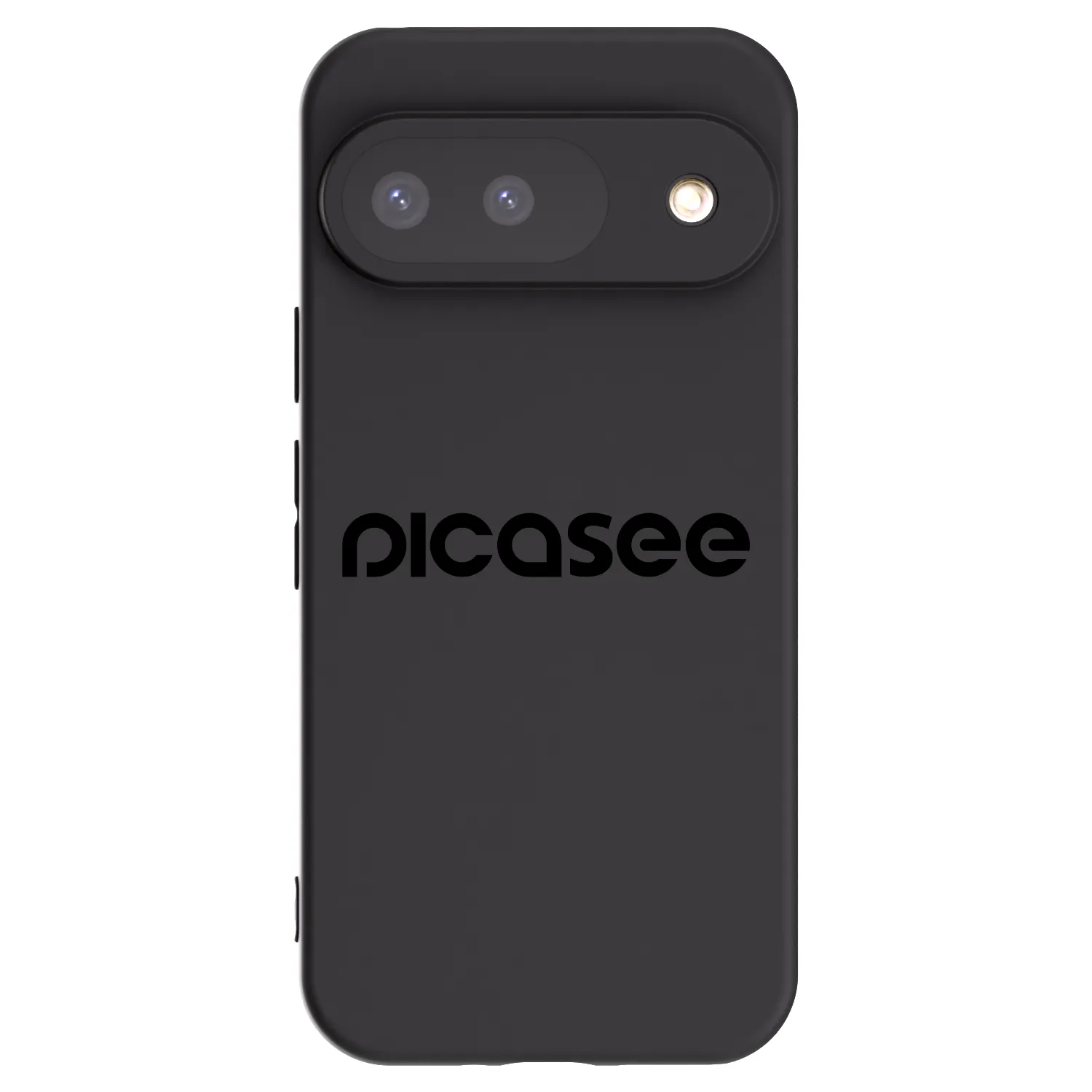 Picasee silikonski črni ovitek za Google Pixel 9 - Picasee - new logo - black