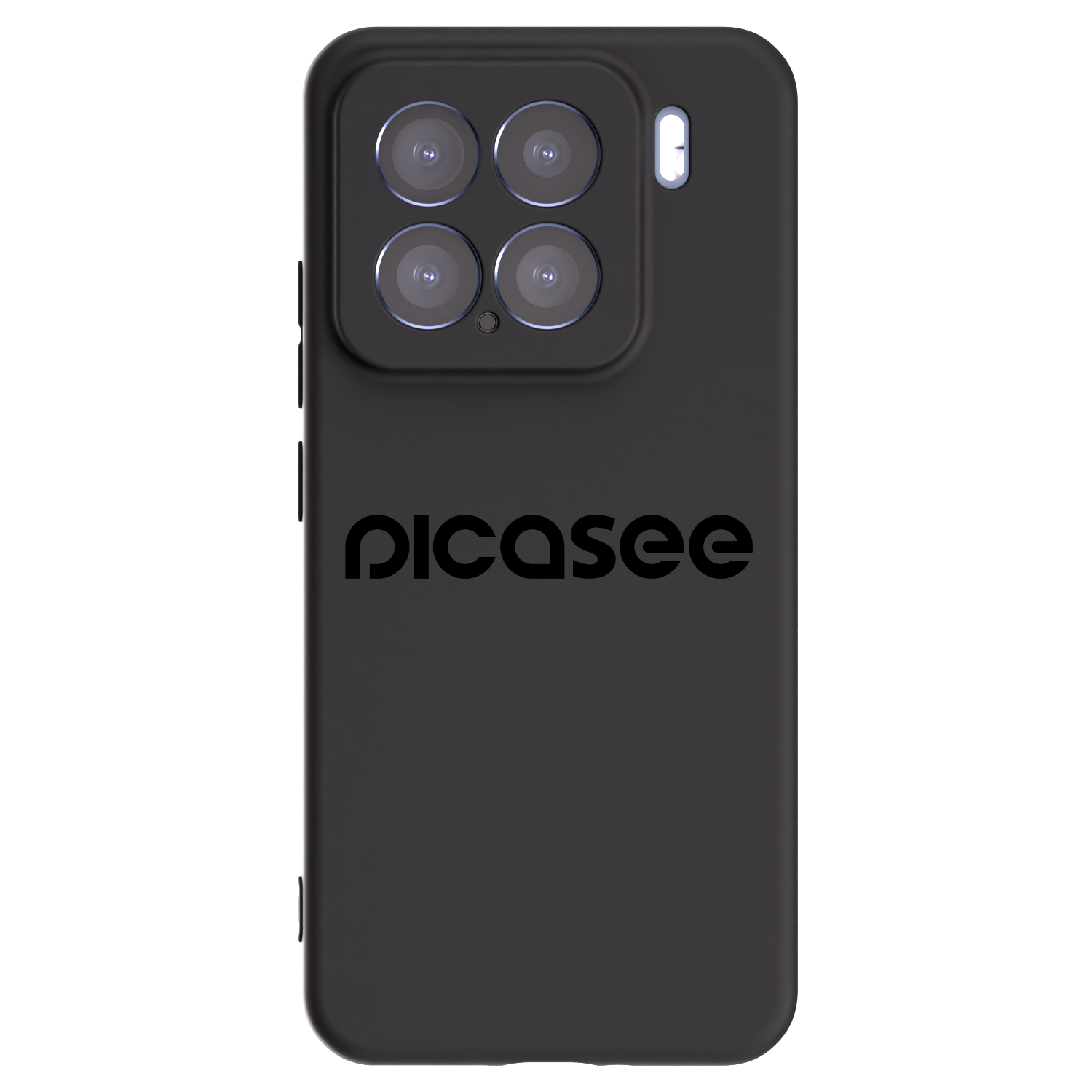 Picasee silikonski črni ovitek za Xiaomi 15 - Picasee - new logo - black