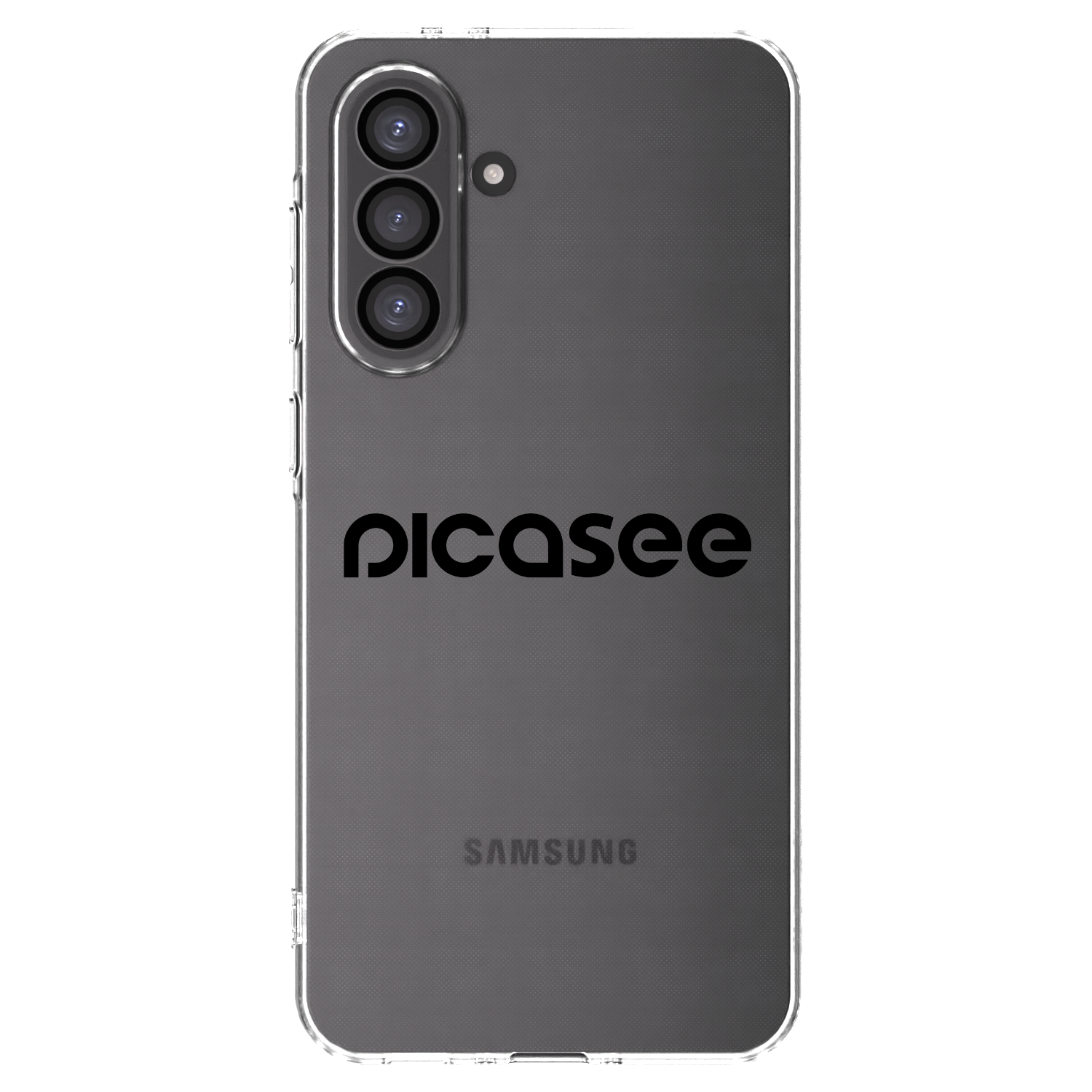 Picasee silikonski prozorni ovitek za Samsung Galaxy A36 5G - Picasee - new logo - black
