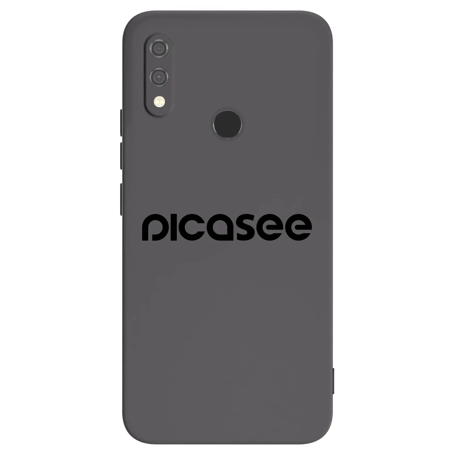 Picasee silikonski črni ovitek za Xiaomi Redmi Note 7 - Picasee - new logo - black
