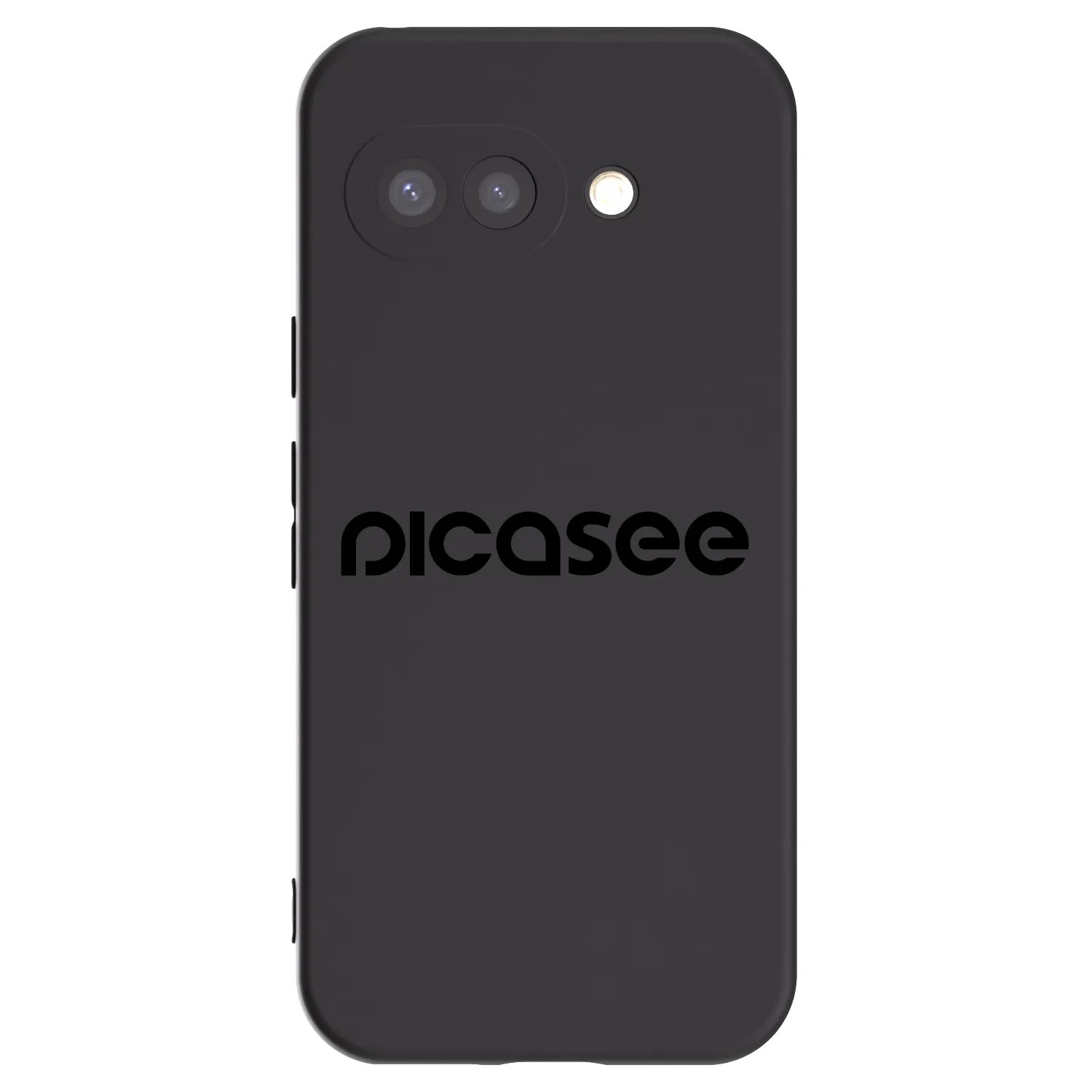 Picasee silikonski črni ovitek za Google Pixel 9a - Picasee - new logo - black