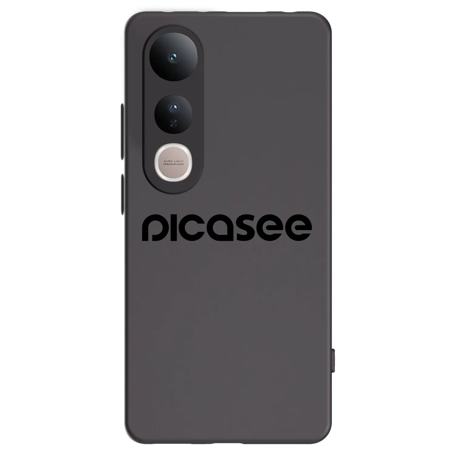 Picasee silikonski črni ovitek za Vivo V50 Lite 5G - Picasee - new logo - black