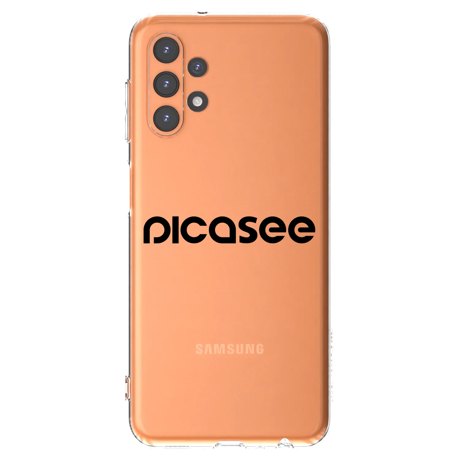 Picasee silikonski prozorni ovitek za Samsung Galaxy A13 5G - Picasee - new logo - black