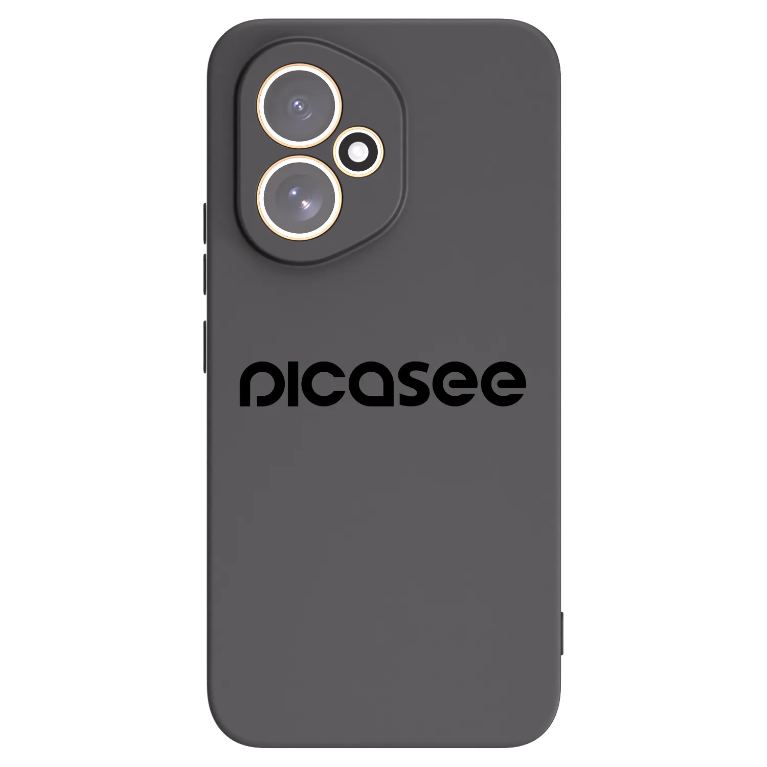 Picasee silikonski črni ovitek za Honor 400 5G - Picasee - new logo - black