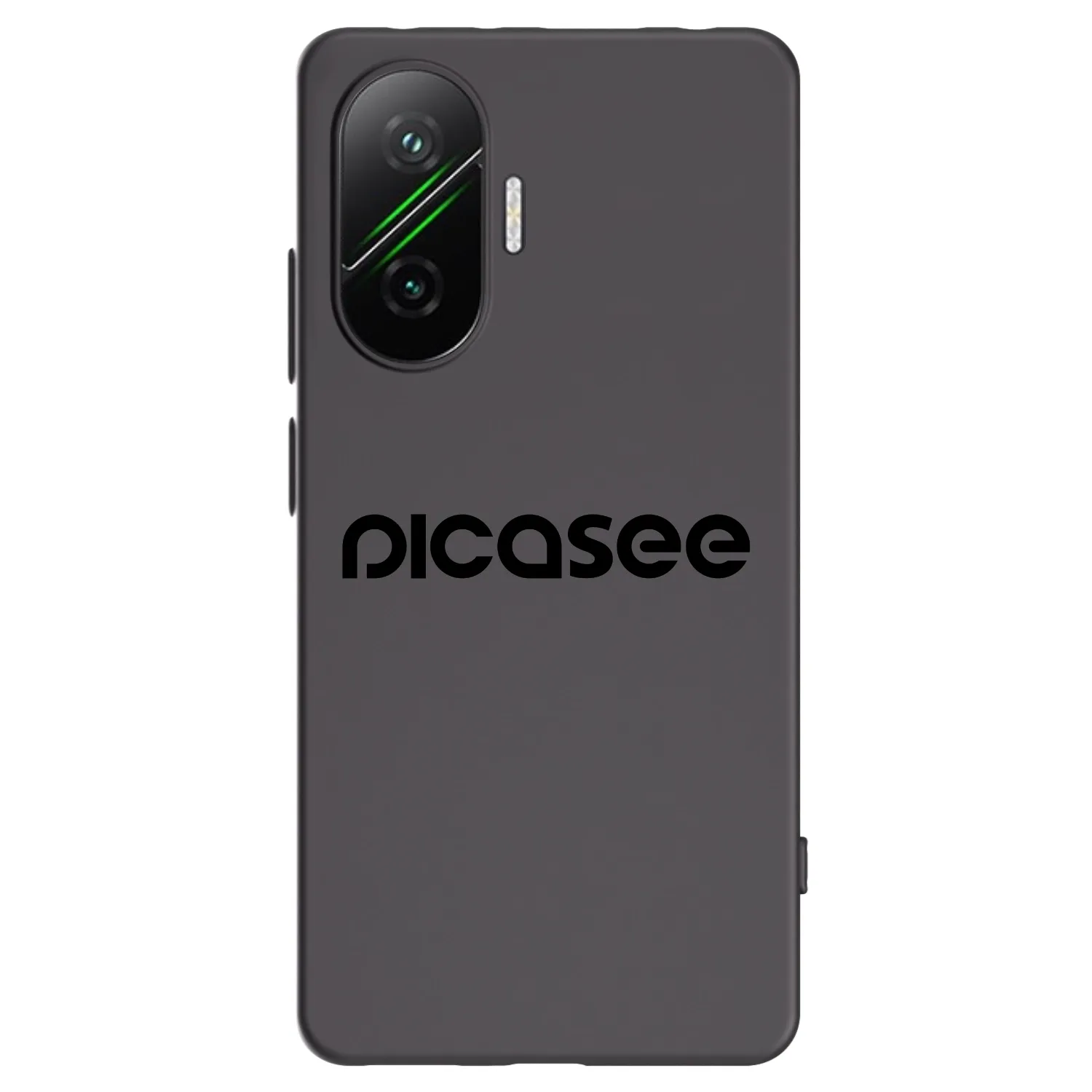 Picasee silikonski črni ovitek za Xiaomi Poco F7 5G - Picasee - new logo - black