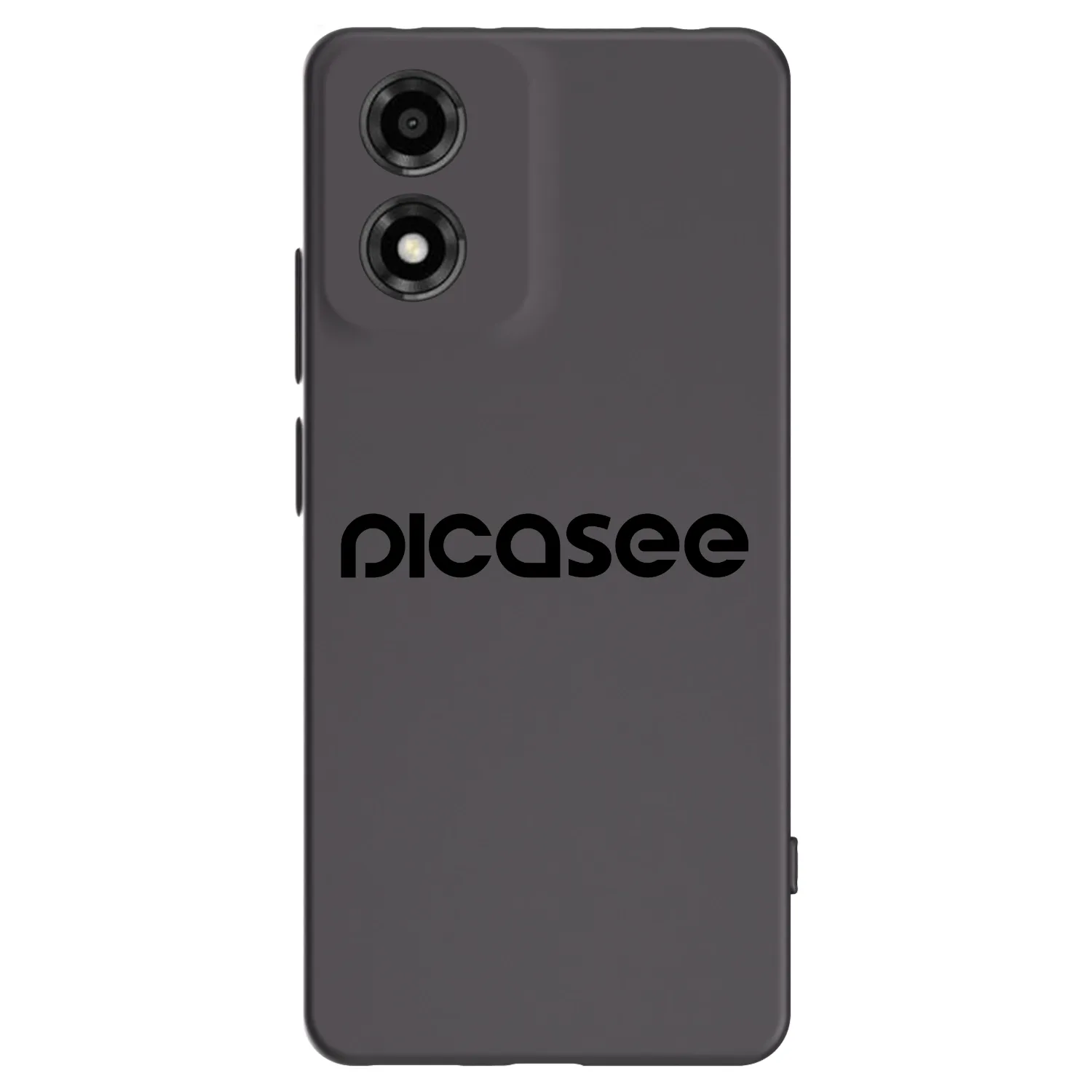 Picasee silikonski črni ovitek za Motorola Moto E14 - Picasee - new logo - black