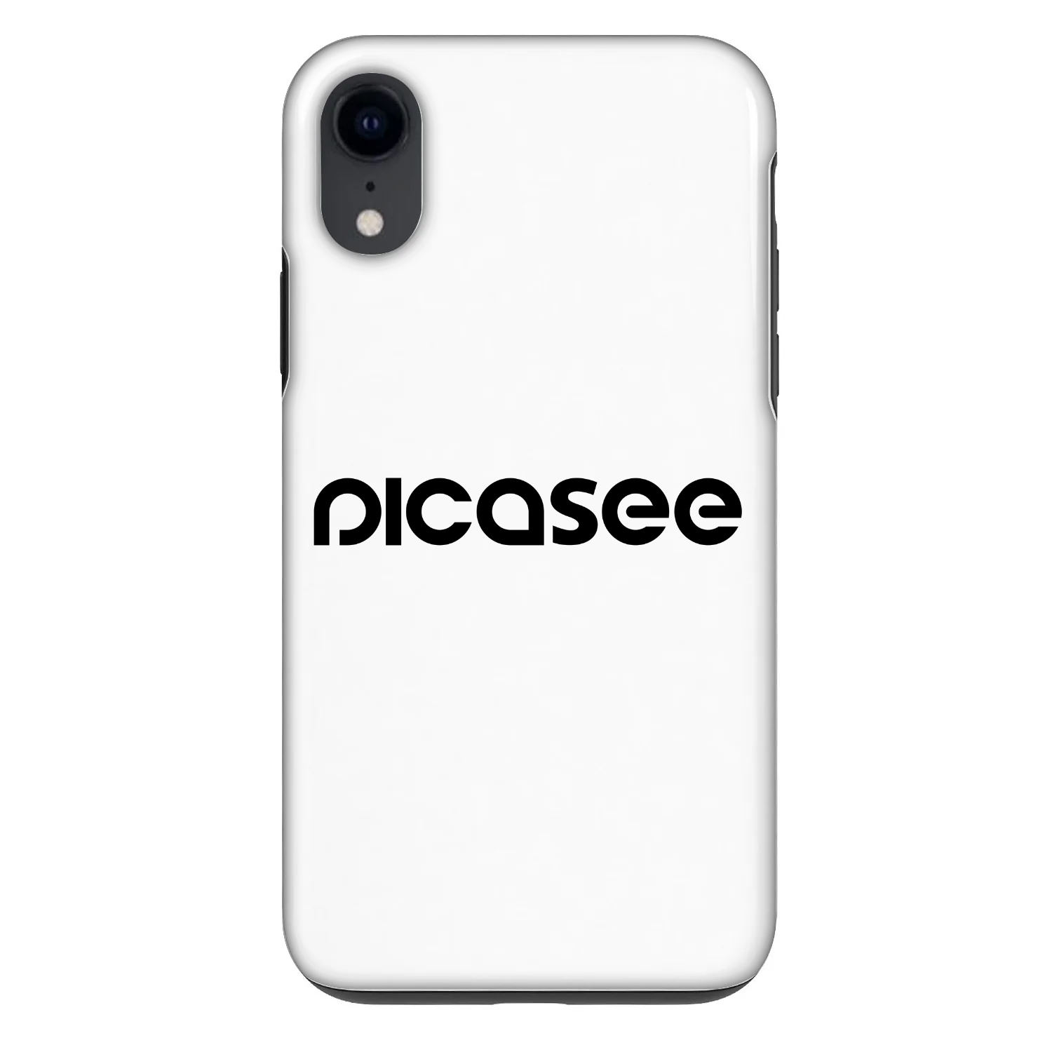Picasee Fashion Case za Apple iPhone XR - Picasee - new logo - black