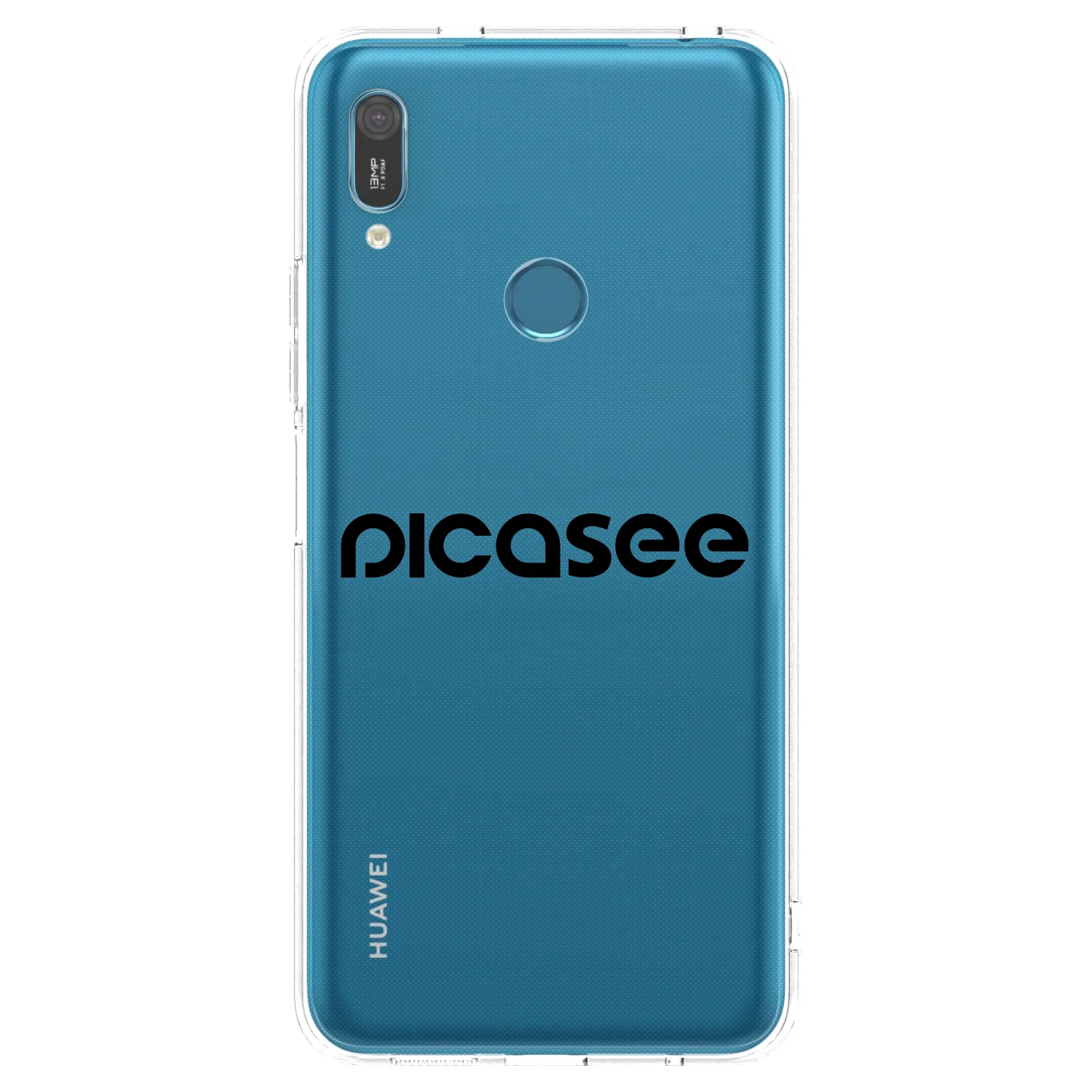 Picasee silikonski prozorni ovitek za Huawei Y6 2019 - Picasee - new logo - black