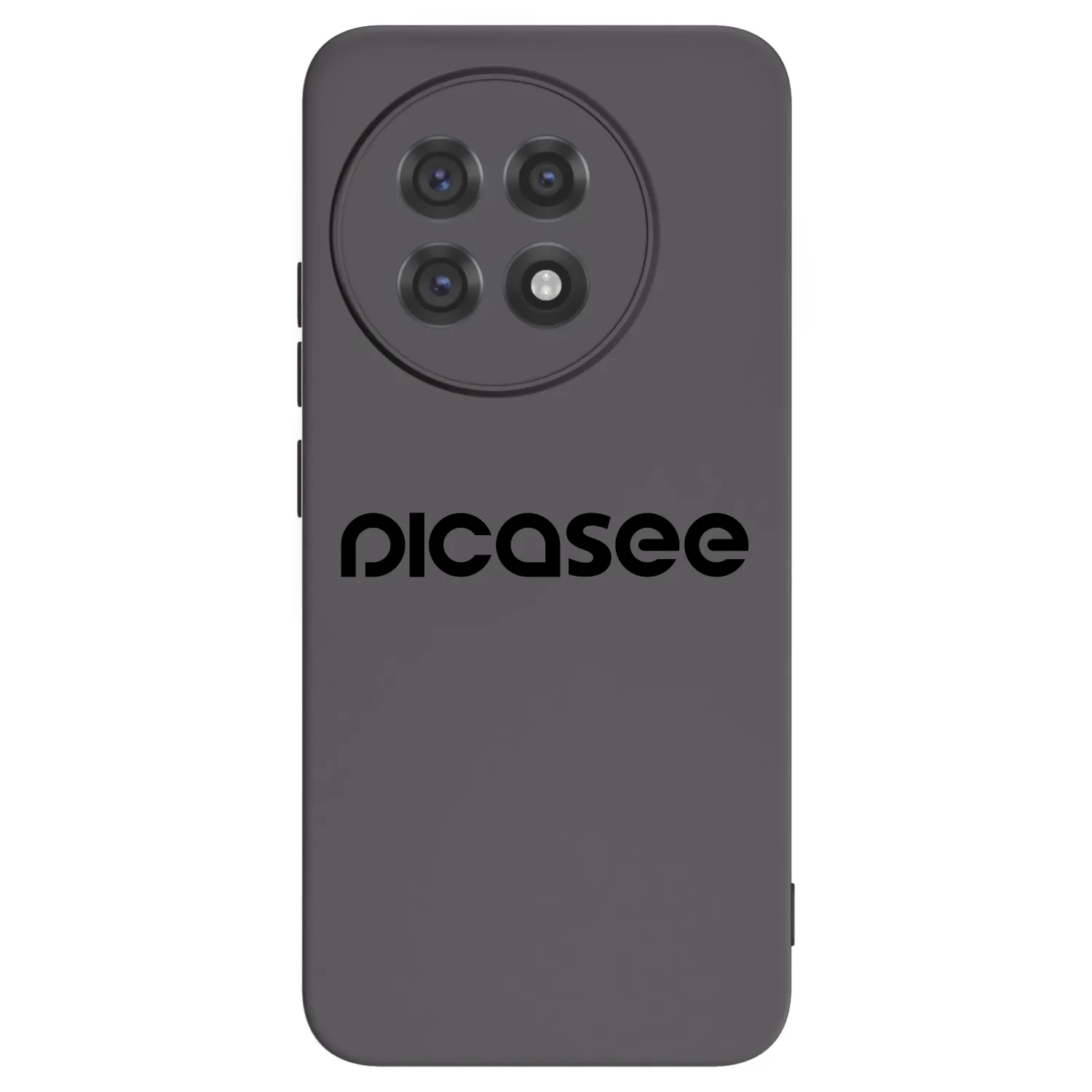 Picasee silikonski črni ovitek za OnePlus 13R 5G - Picasee - new logo - black