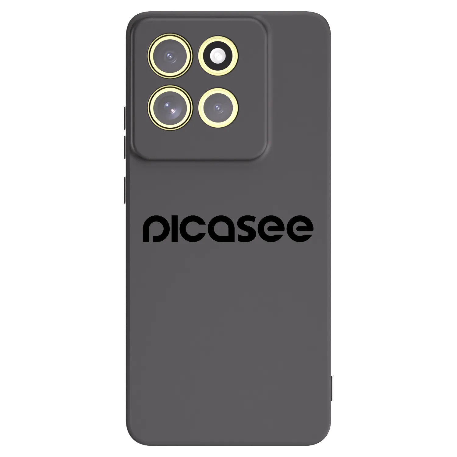 Picasee silikonski črni ovitek za Motorola Moto G86 5G - Picasee - new logo - black