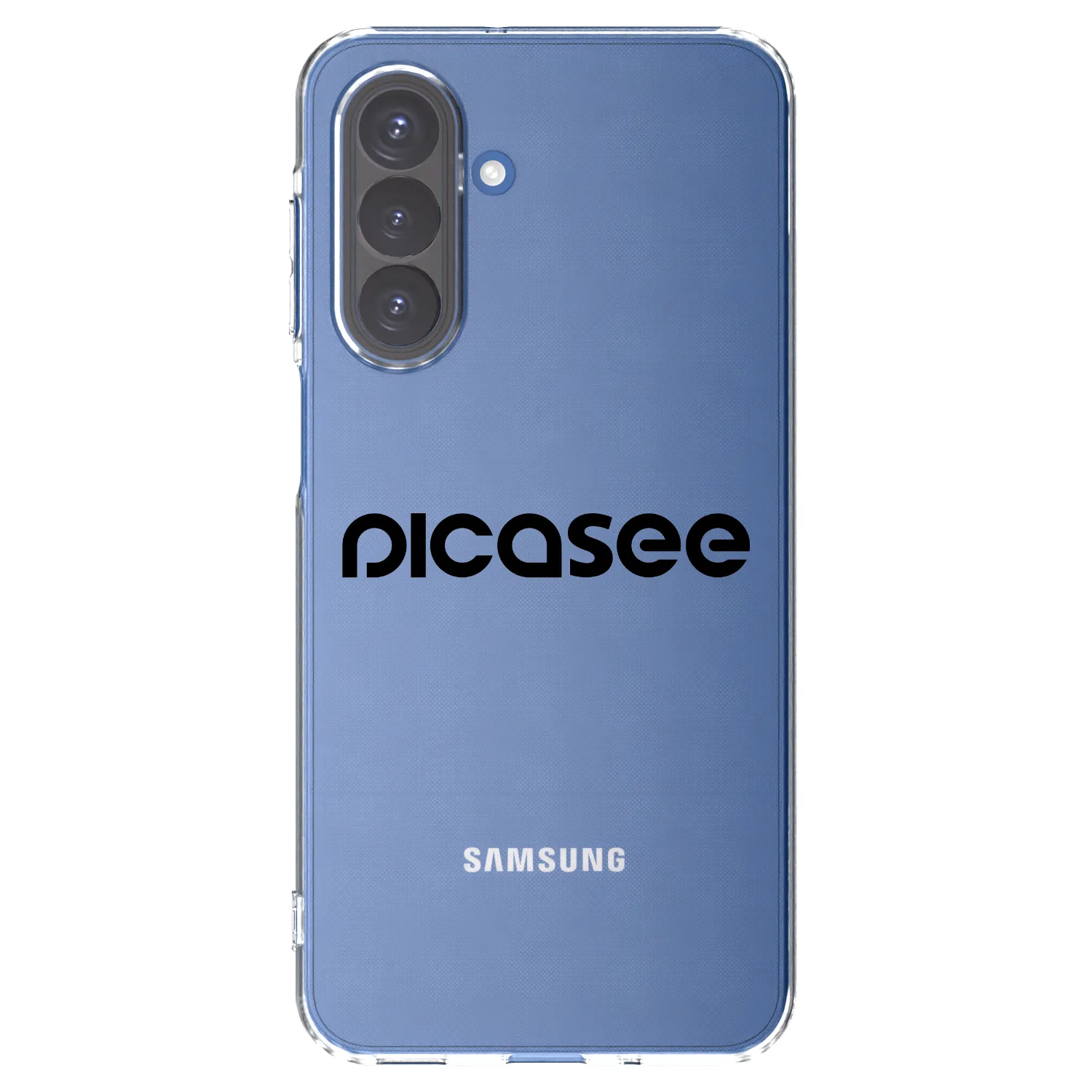 Picasee silikonski prozorni ovitek za Samsung Galaxy A17 5G - Picasee - new logo - black