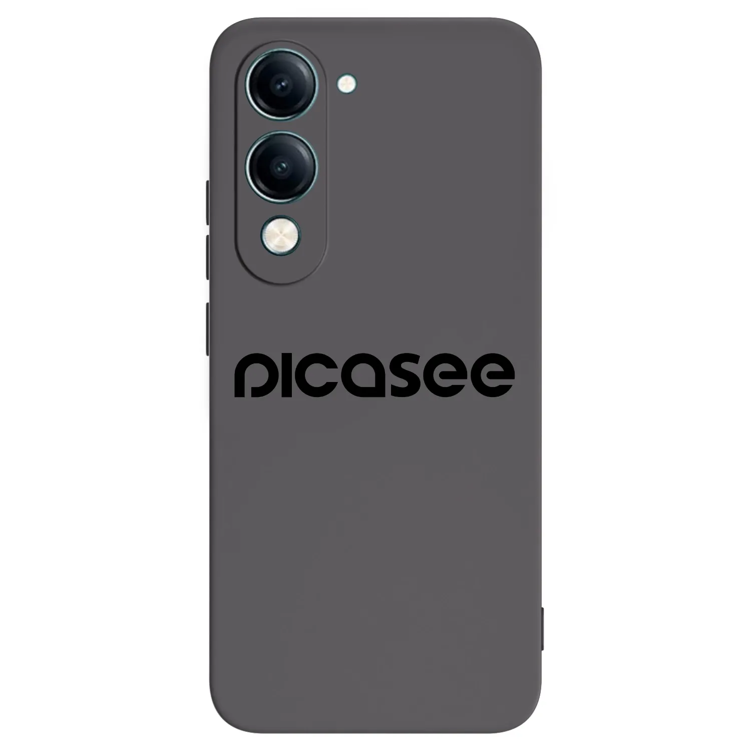 Picasee silikonski črni ovitek za Vivo Y29s 5G - Picasee - new logo - black