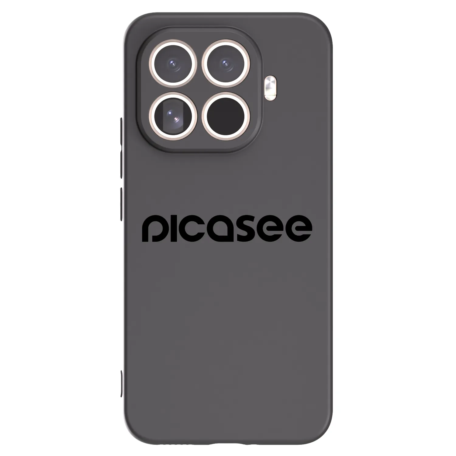 Picasee silikonski črni ovitek za Xiaomi 15T Pro - Picasee - new logo - black