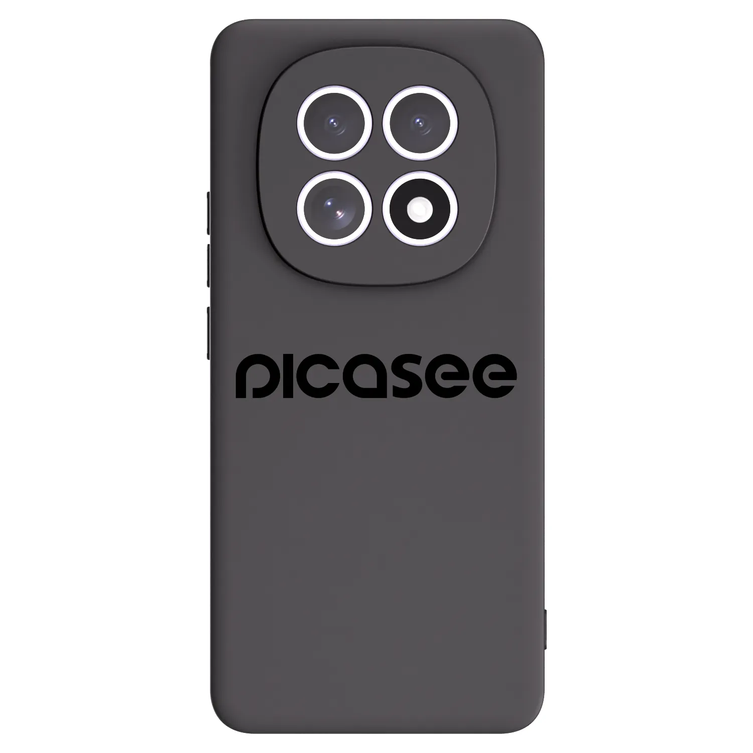 Picasee silikonski črni ovitek za Xiaomi Redmi Note 15 - Picasee - new logo - black