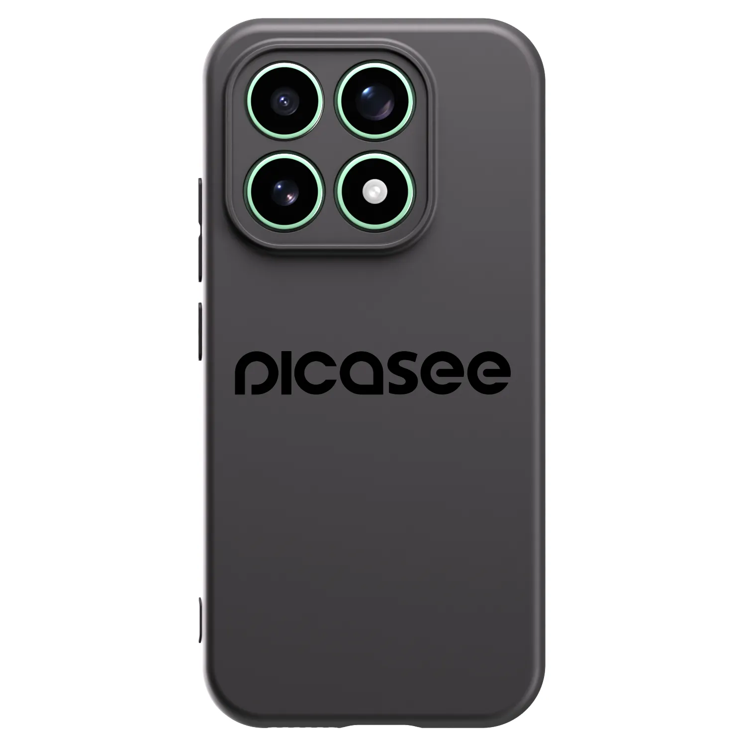 Picasee silikonski črni ovitek za Xiaomi 17 - Picasee - new logo - black